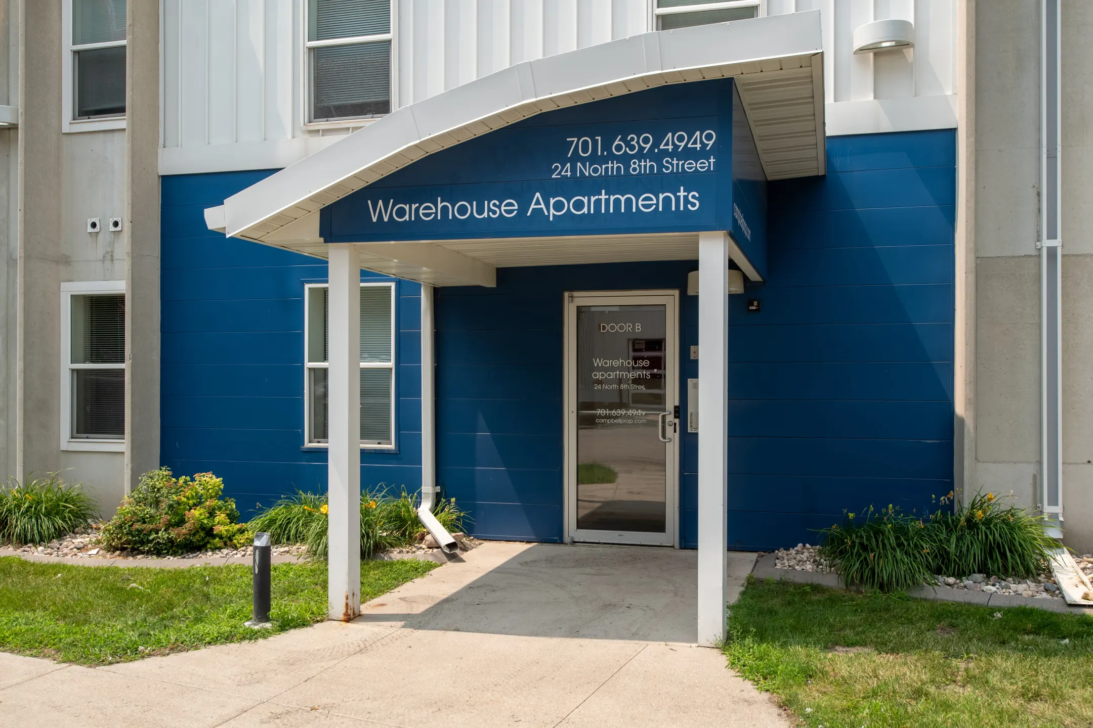 Community Signage - Warehouse Apartments - Fargo, ND