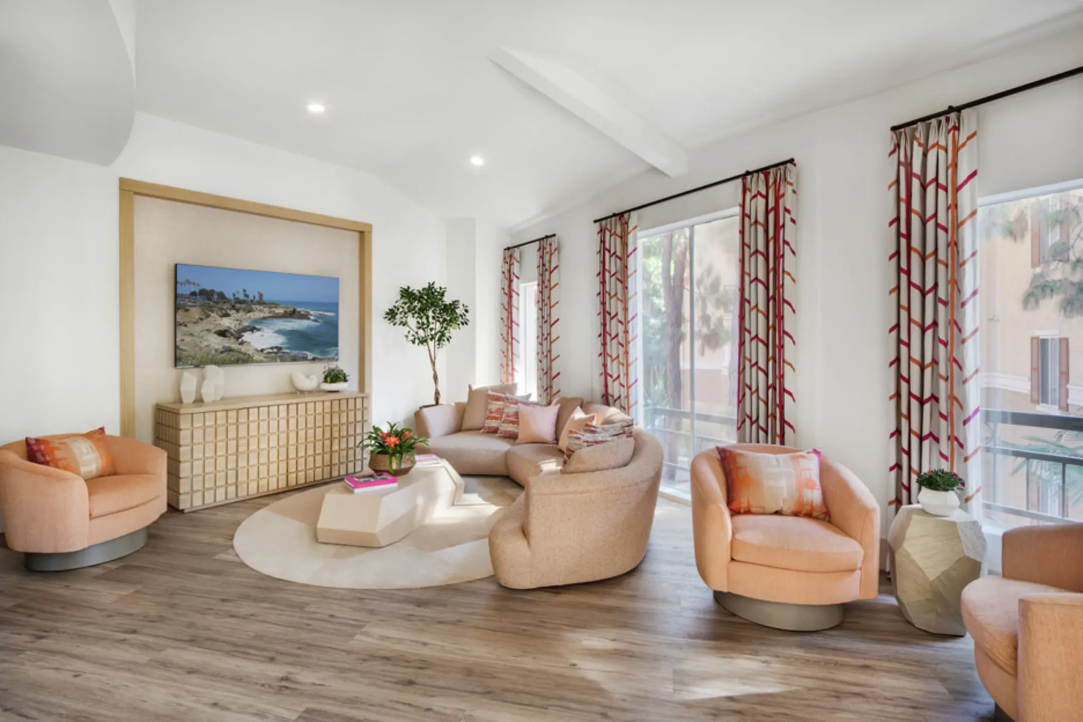 Living Room - The Villas Of Renaissance - San Diego, CA
