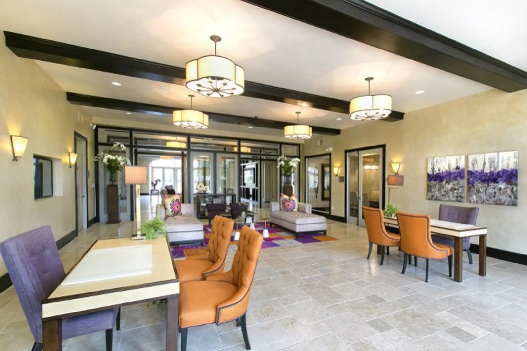 Living Room - Paseo at Winter Park Village - Winter Park, FL