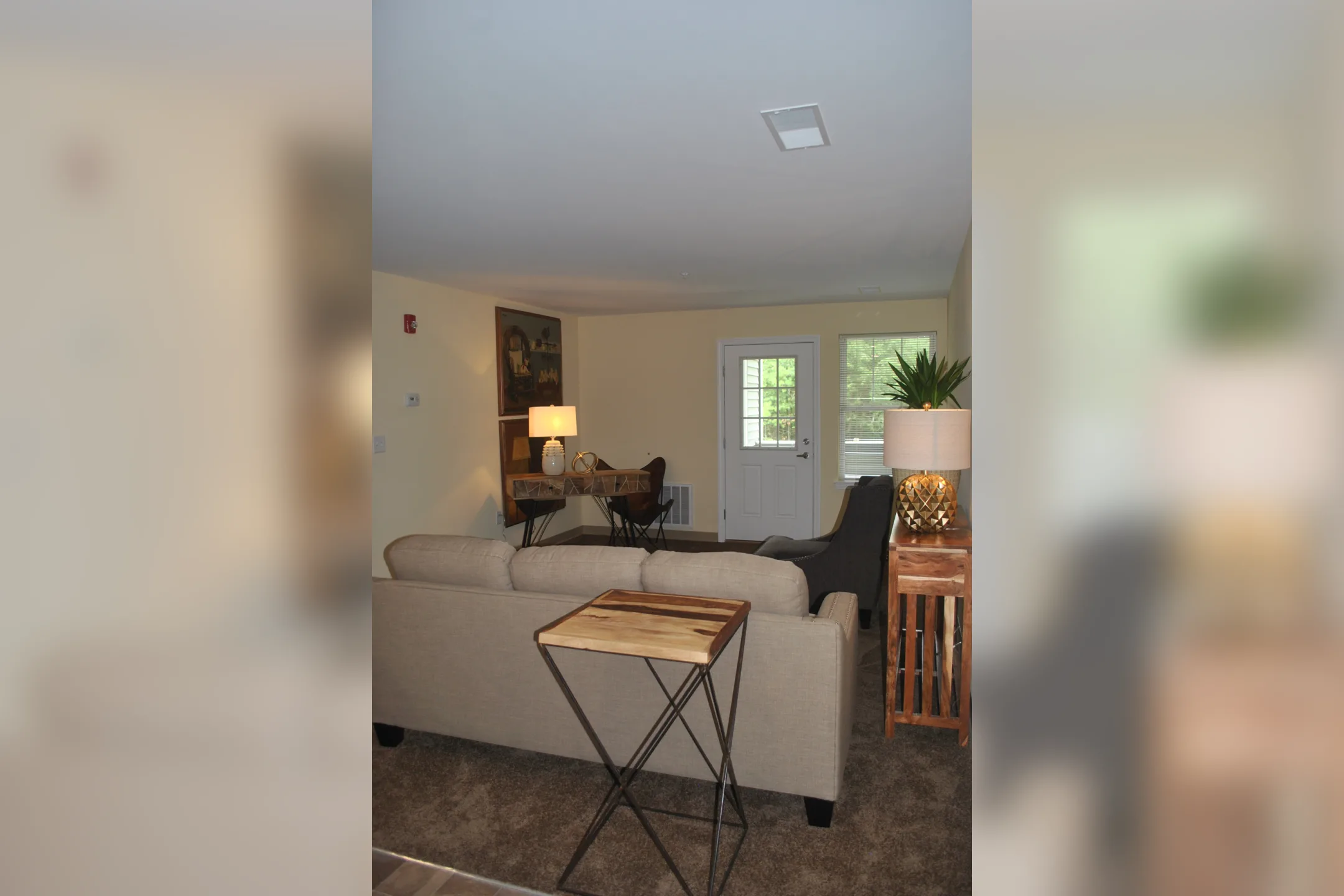 Living Room - Village At Clark Brook Apartments - Rochester, NH