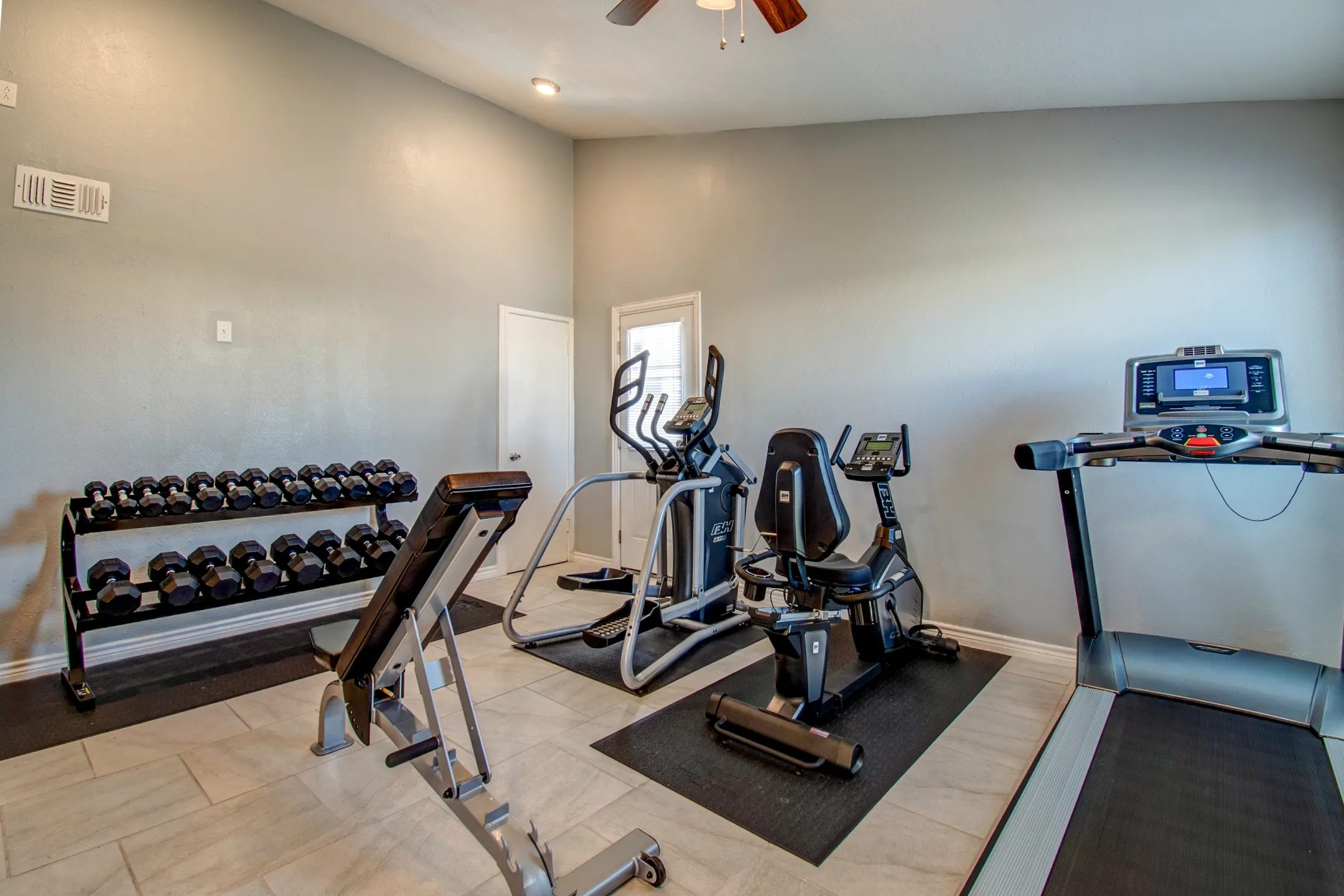 Fitness Weight Room - Bay Bluff Apartments - Corpus Christi, TX