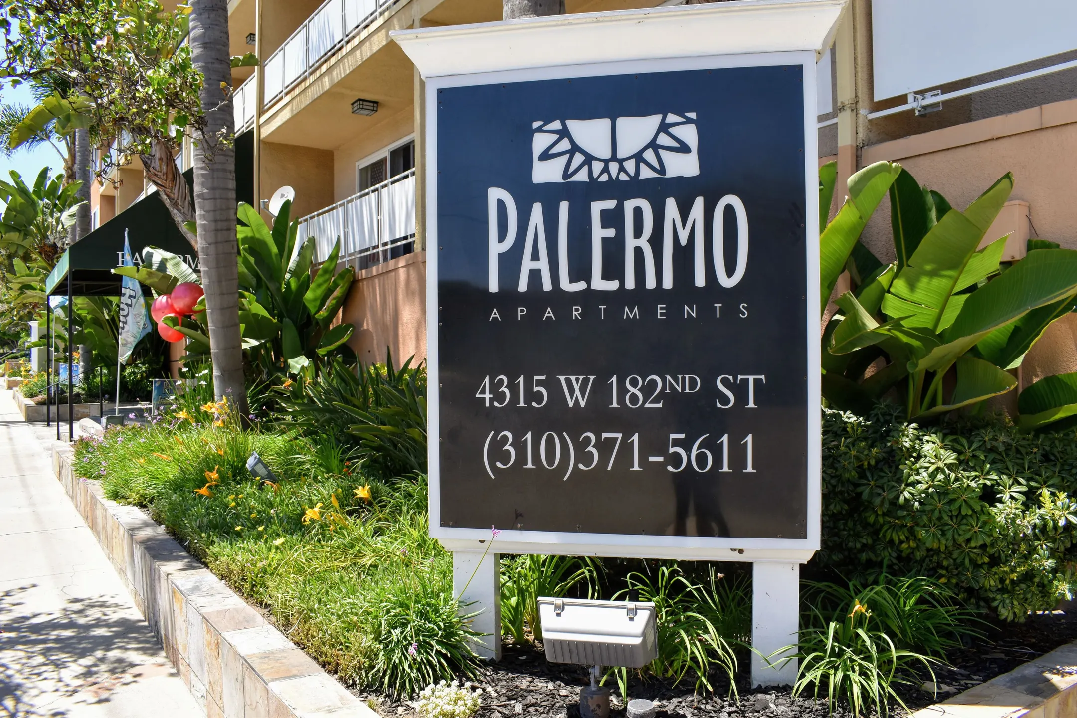 Community Signage - Palermo Apartments - Torrance, CA