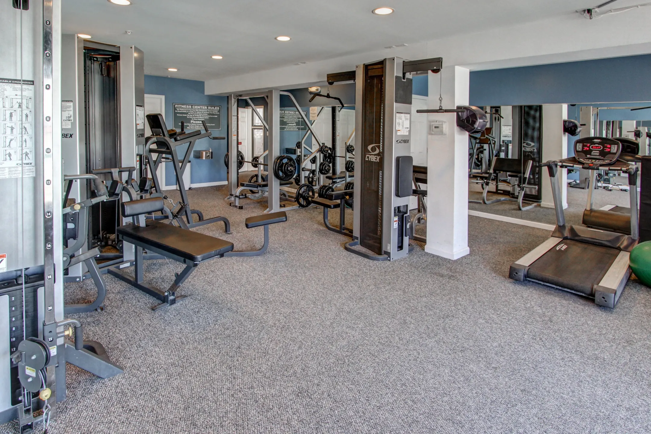 Fitness Weight Room - The Reserve at Glenville - Schenectady, NY