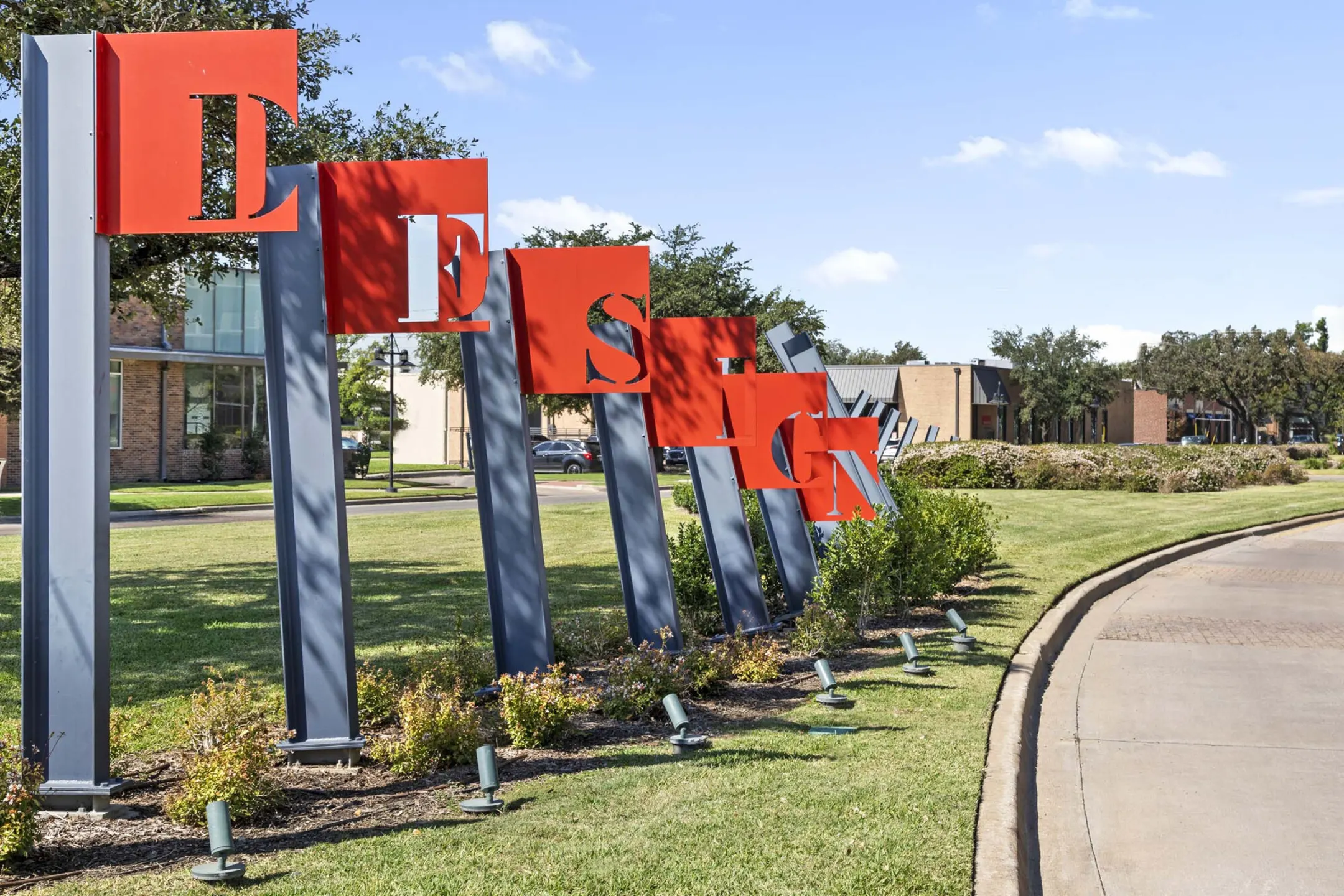 Community Signage - Camden Design District - Dallas, TX