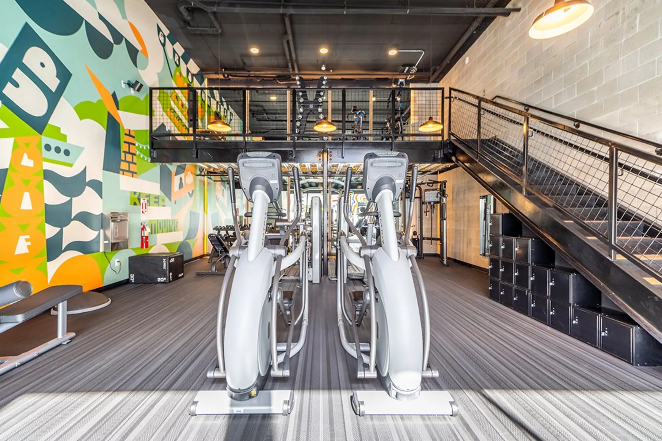 Fitness Weight Room - The Strauss on Burnside - Portland, OR
