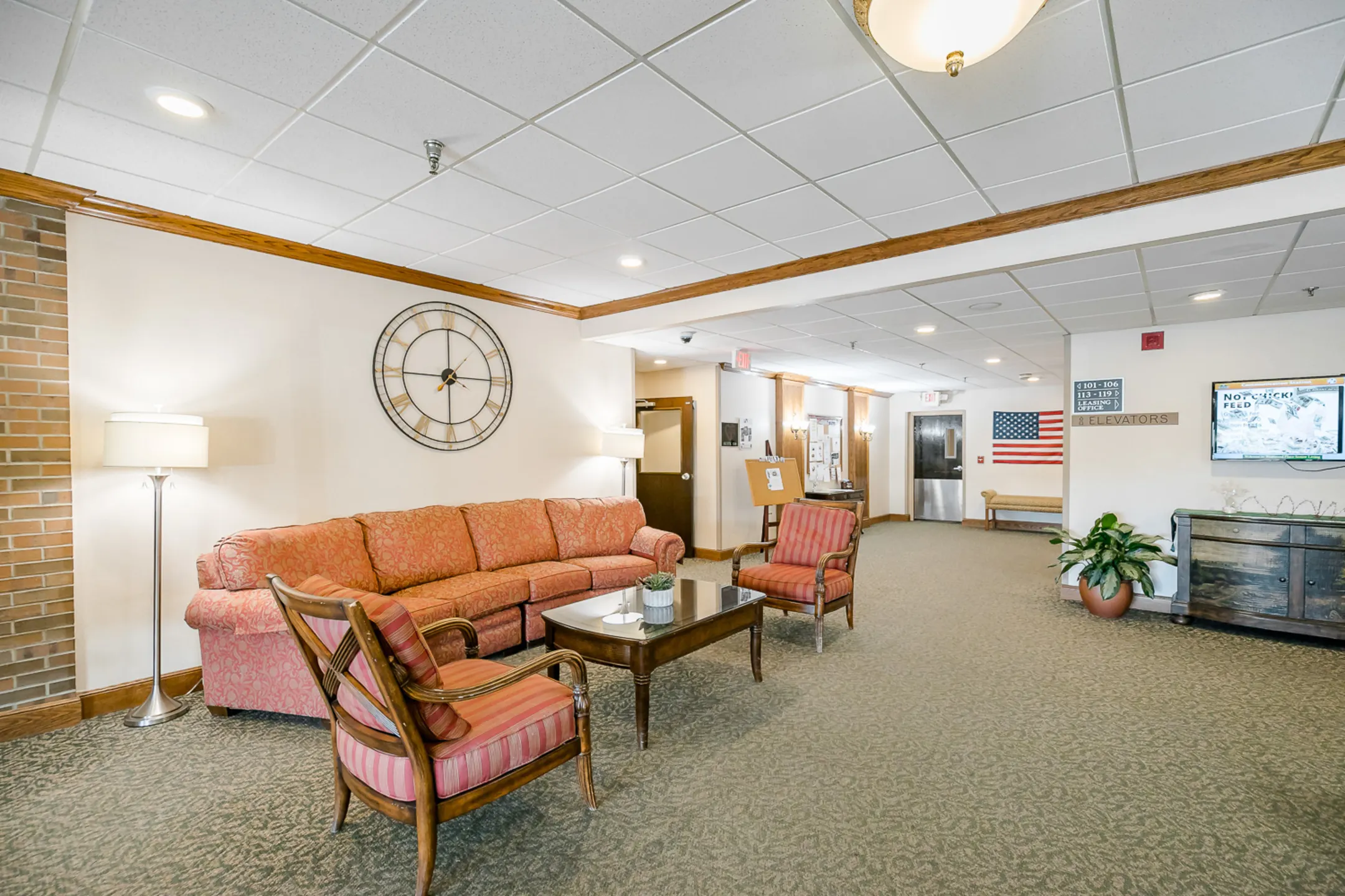 Living Room - Westwood Place Senior Living - Strongsville, OH