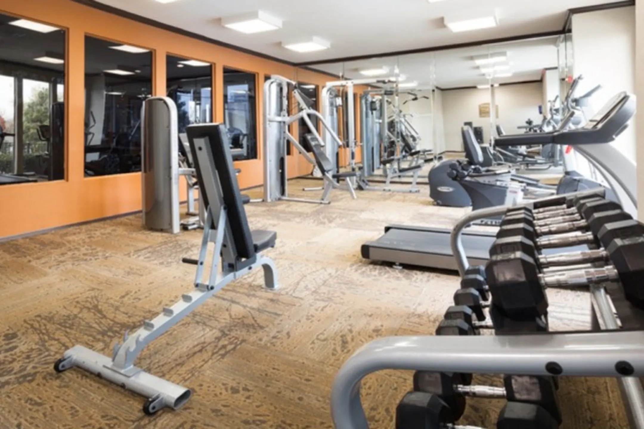 Fitness Weight Room - The Venue at Greenville - Dallas, TX