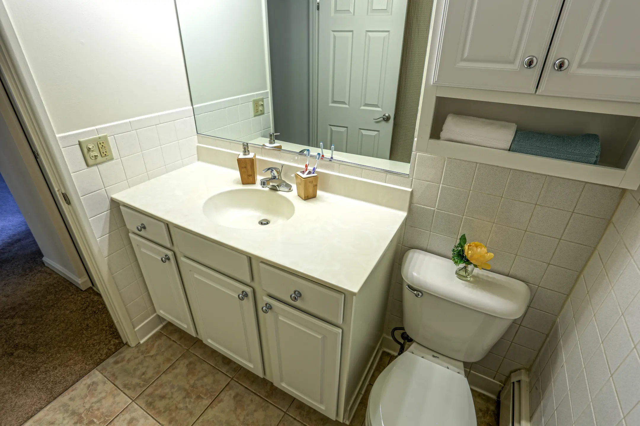Bathroom - Clover Park Apartments - Rochester, NY