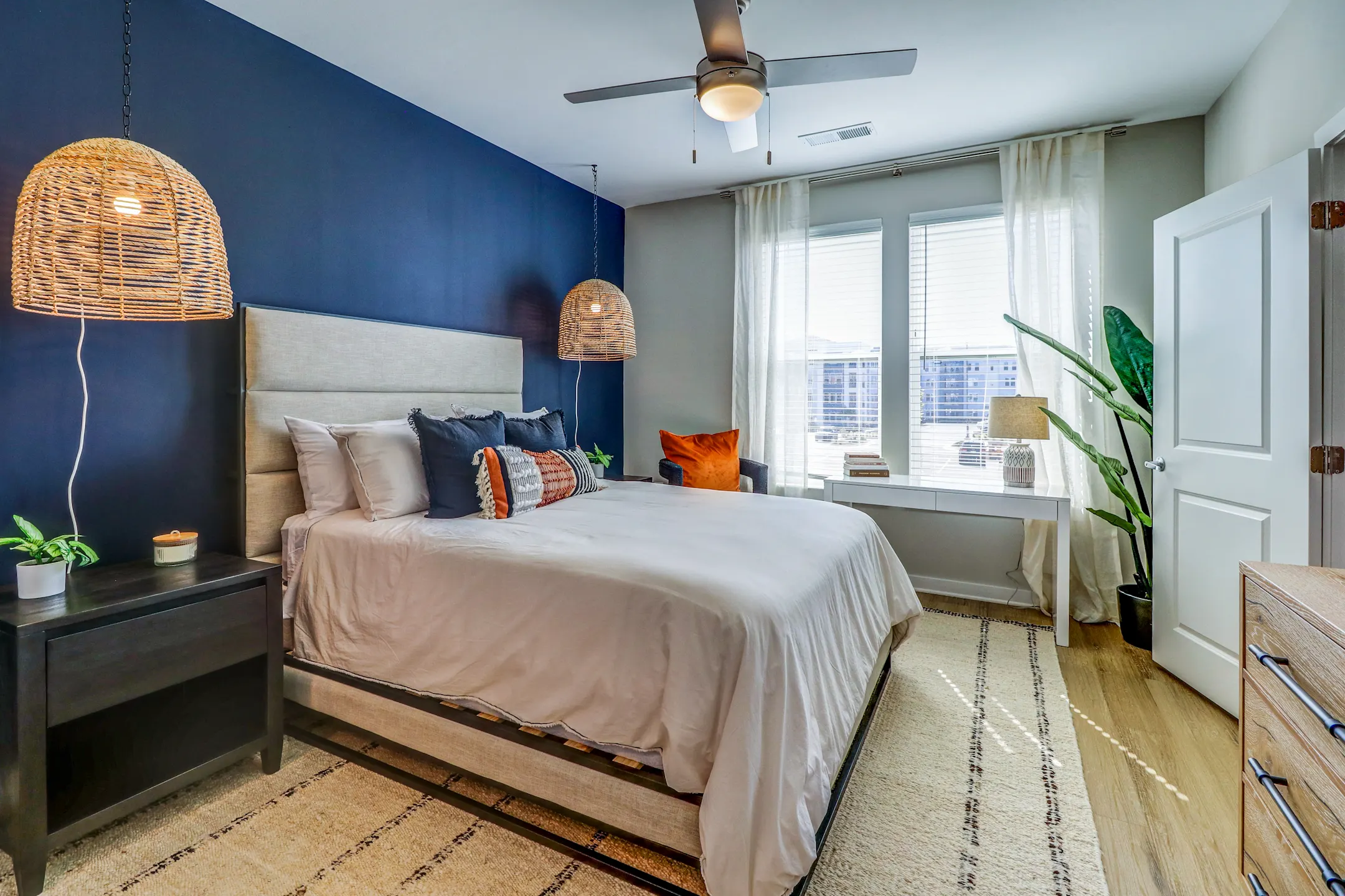 Bedroom - Mosby at Bridge Street - Huntsville, AL