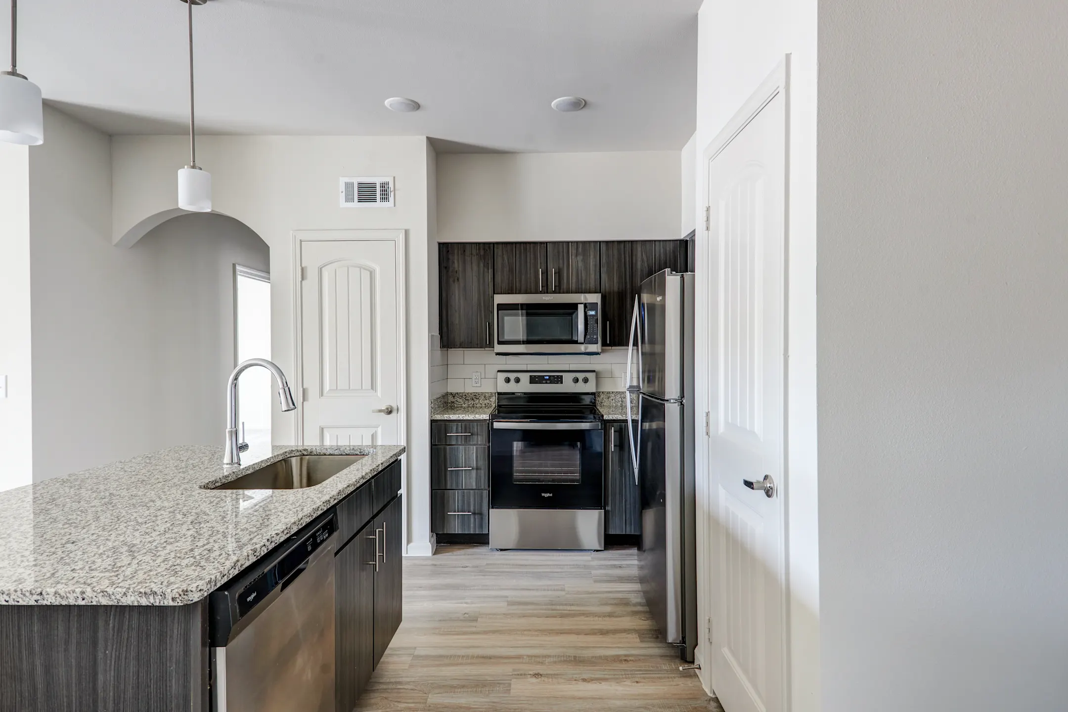 Kitchen - Delco Flats - Austin, TX