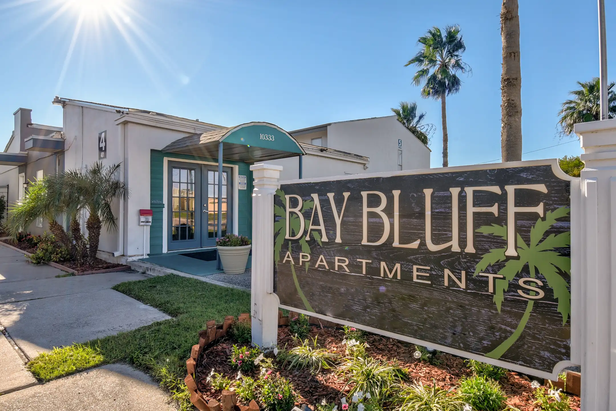 Community Signage - Bay Bluff Apartments - Corpus Christi, TX