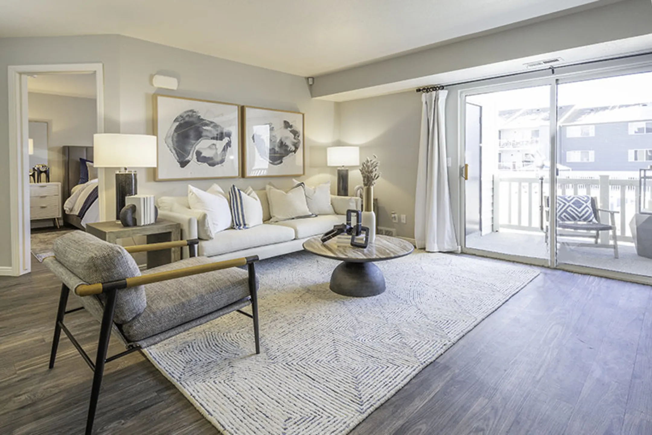 Living Room - Turnberry Luxury Apartments - Salt Lake City, UT