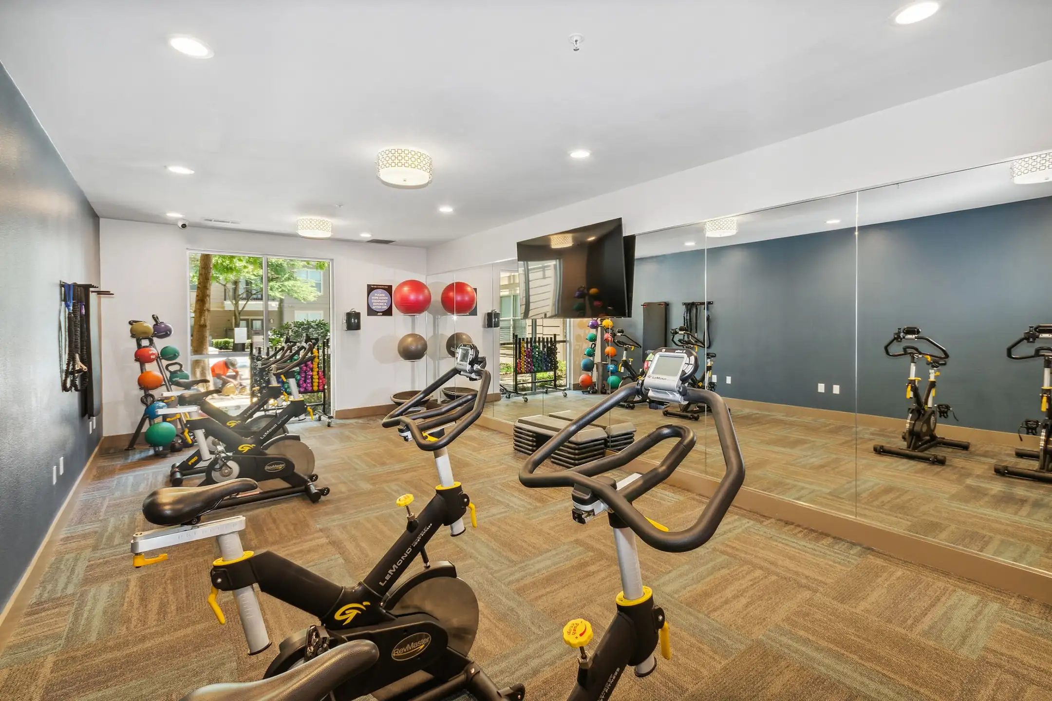 Fitness Weight Room - ALMA on Maple - Dallas, TX