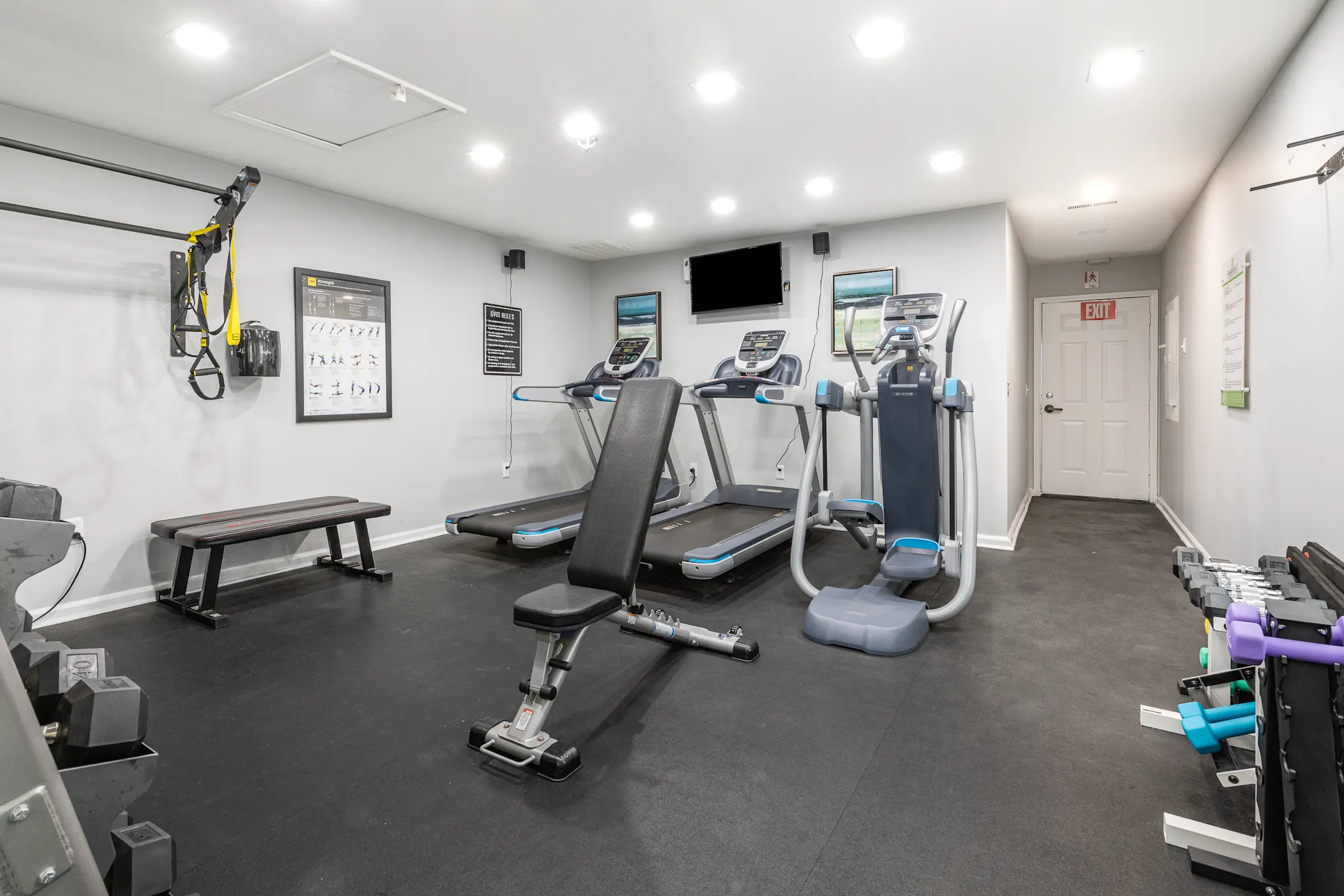 Fitness Weight Room - Pavilion at UC - Charlotte, NC