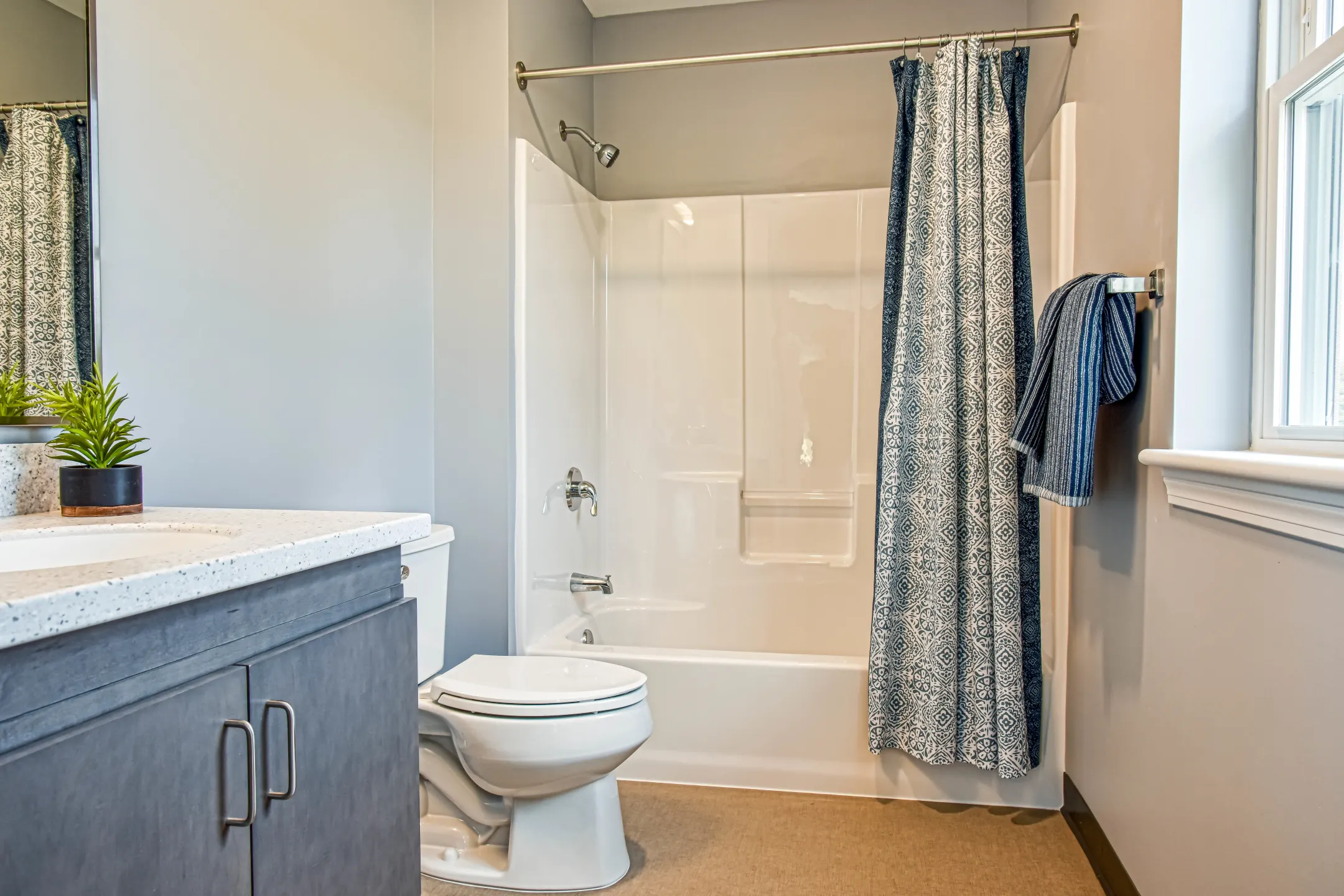Bathroom - The Ridge At Eastern Trails Apartments and Townhomes - Milford, NH