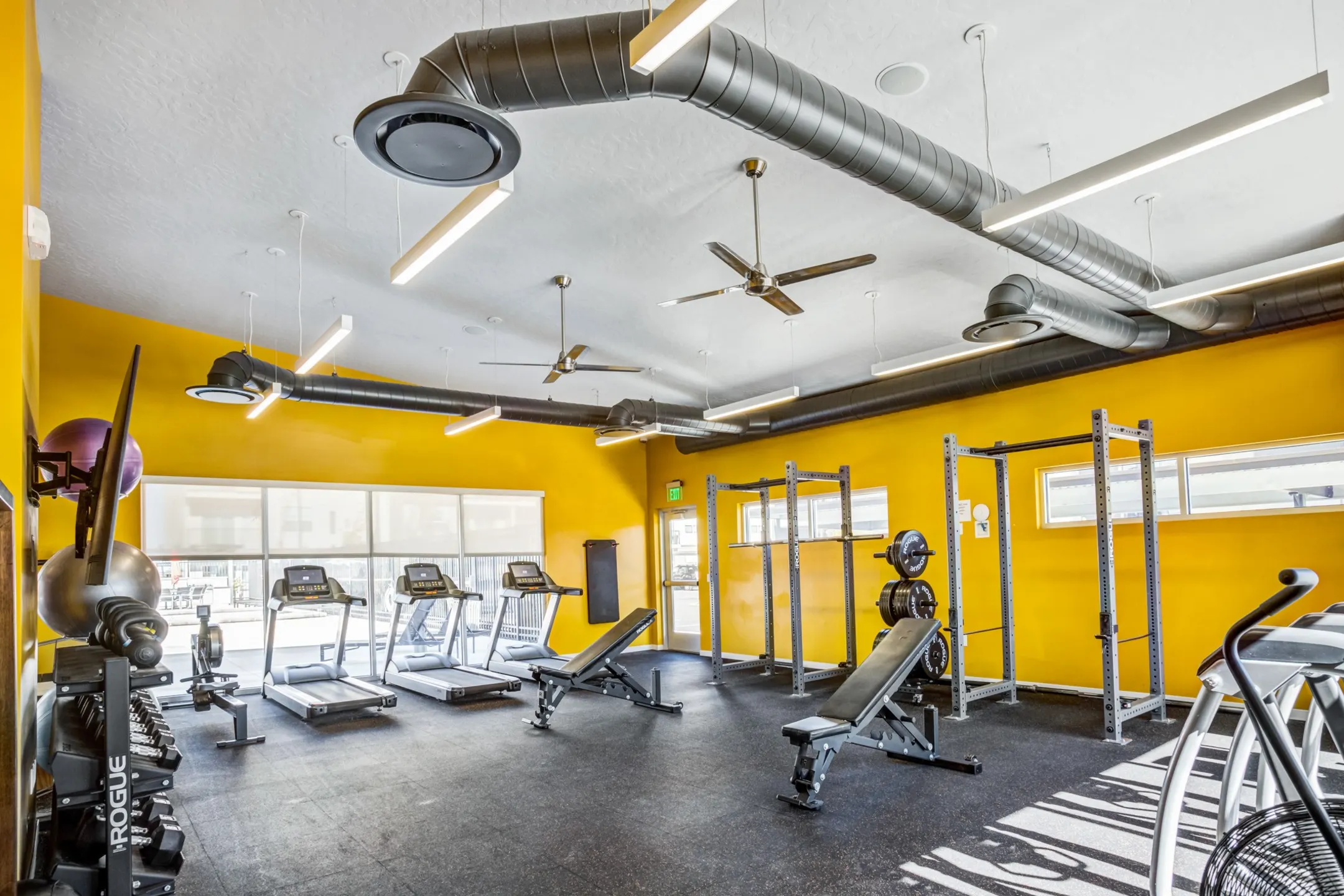 Fitness Weight Room - The Lofts at Ten Mile - Meridian, ID