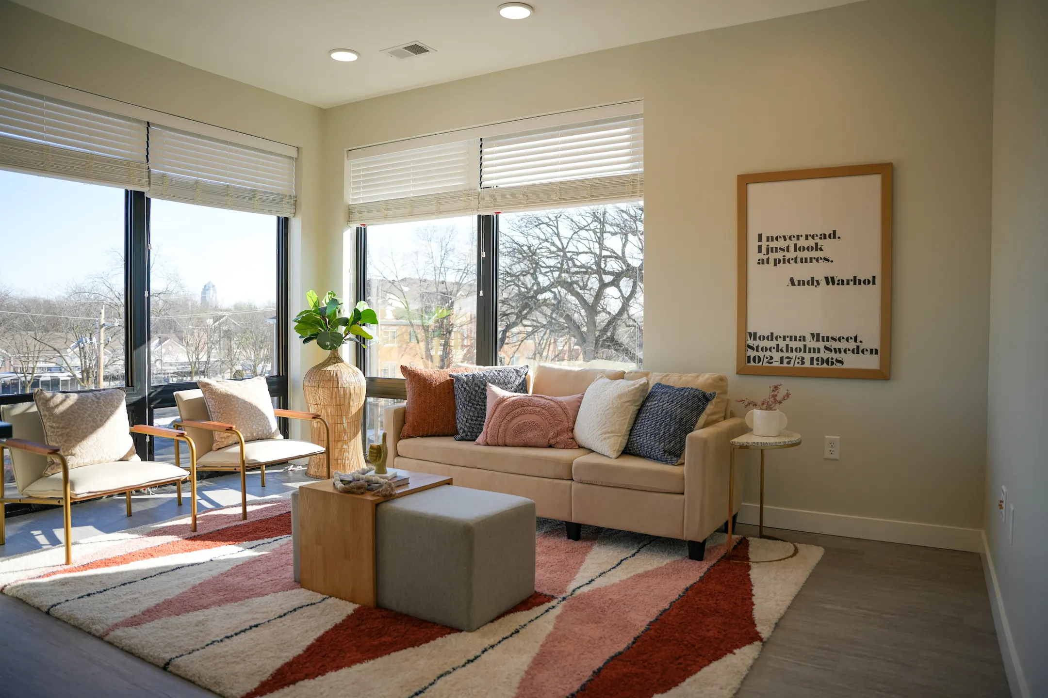 Living Room - Canary Lofts - Des Moines, IA