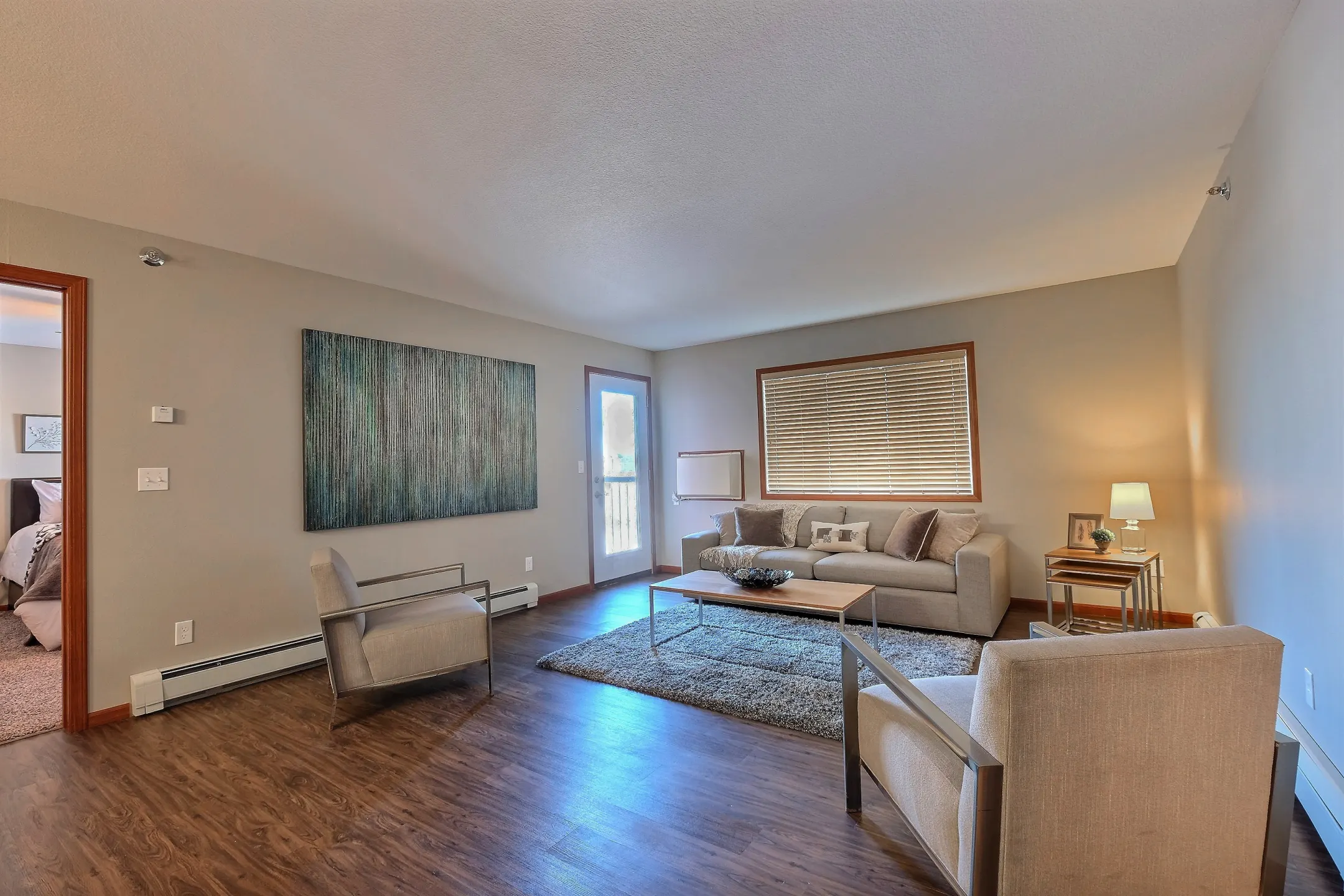 Living Room - Urban Plains Apartments - Fargo, ND
