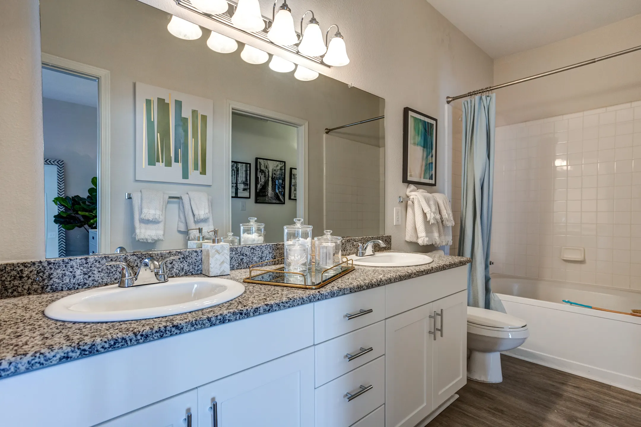 Bathroom - Lodge at Southpoint Apartments - Durham, NC