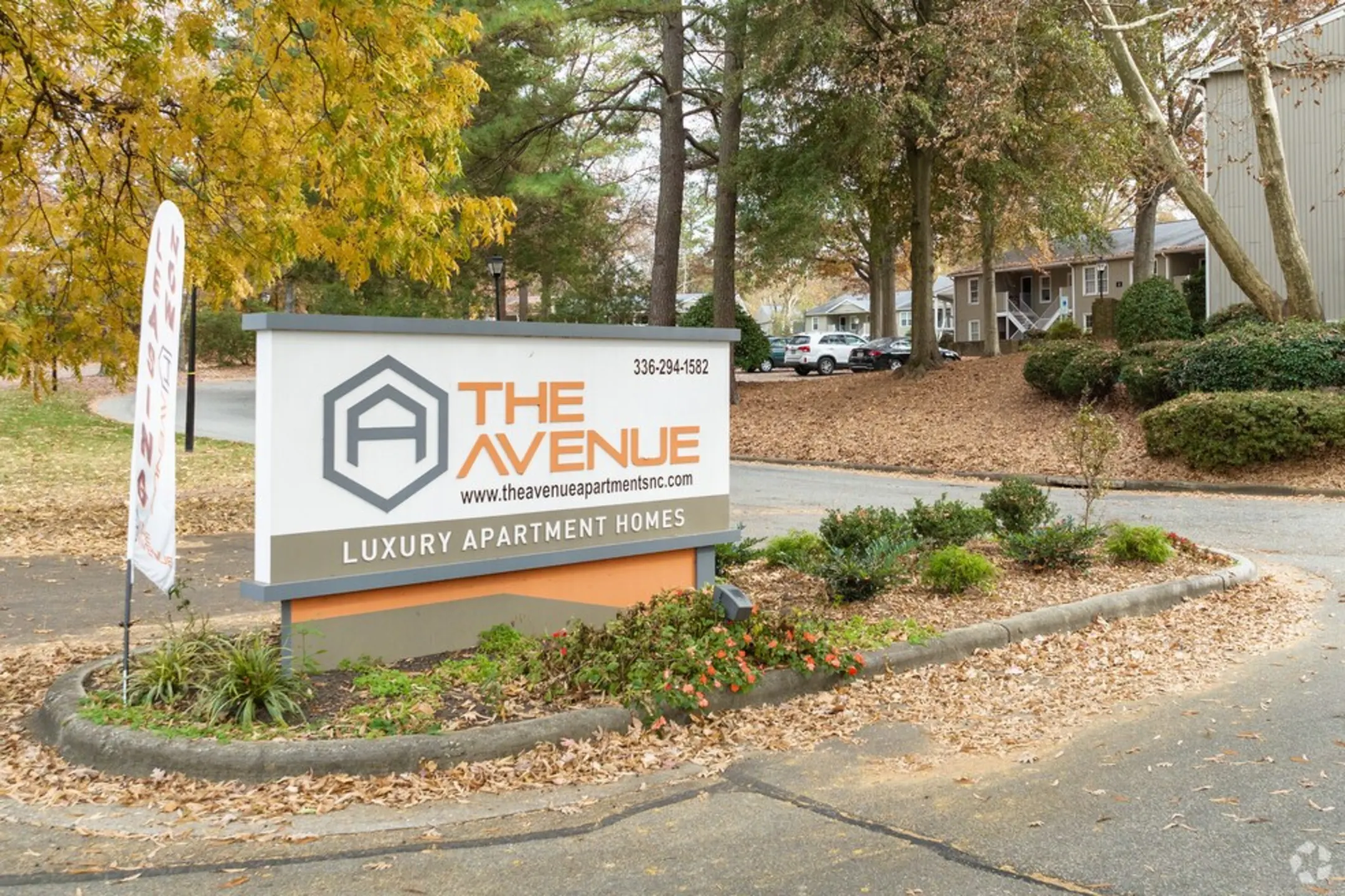 Community Signage - The Avenue Apartments - Greensboro, NC