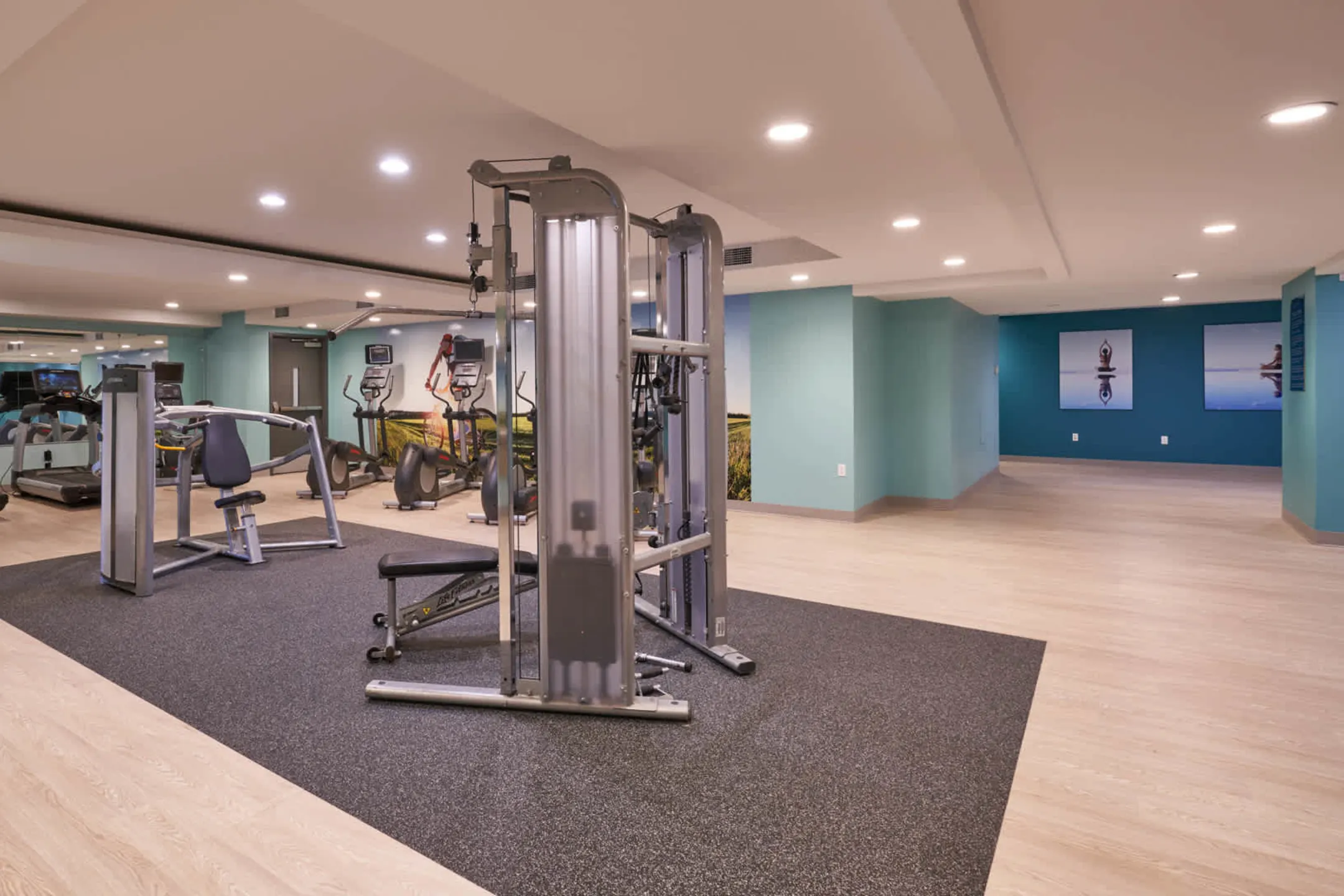 Fitness Weight Room - Harbor Steps - Seattle, WA