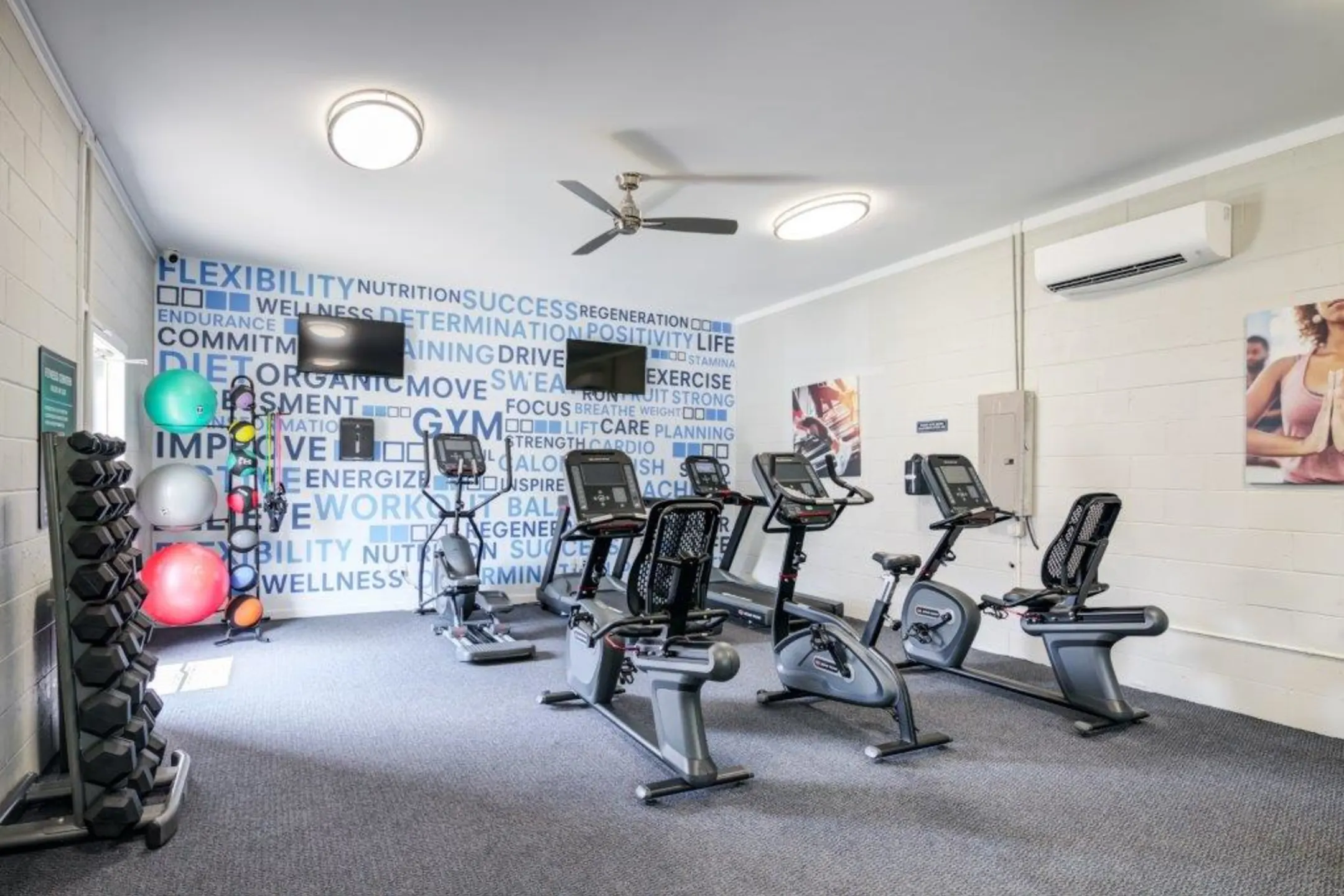 Fitness Weight Room - Mapleton Square Apartment Homes - Dover, DE