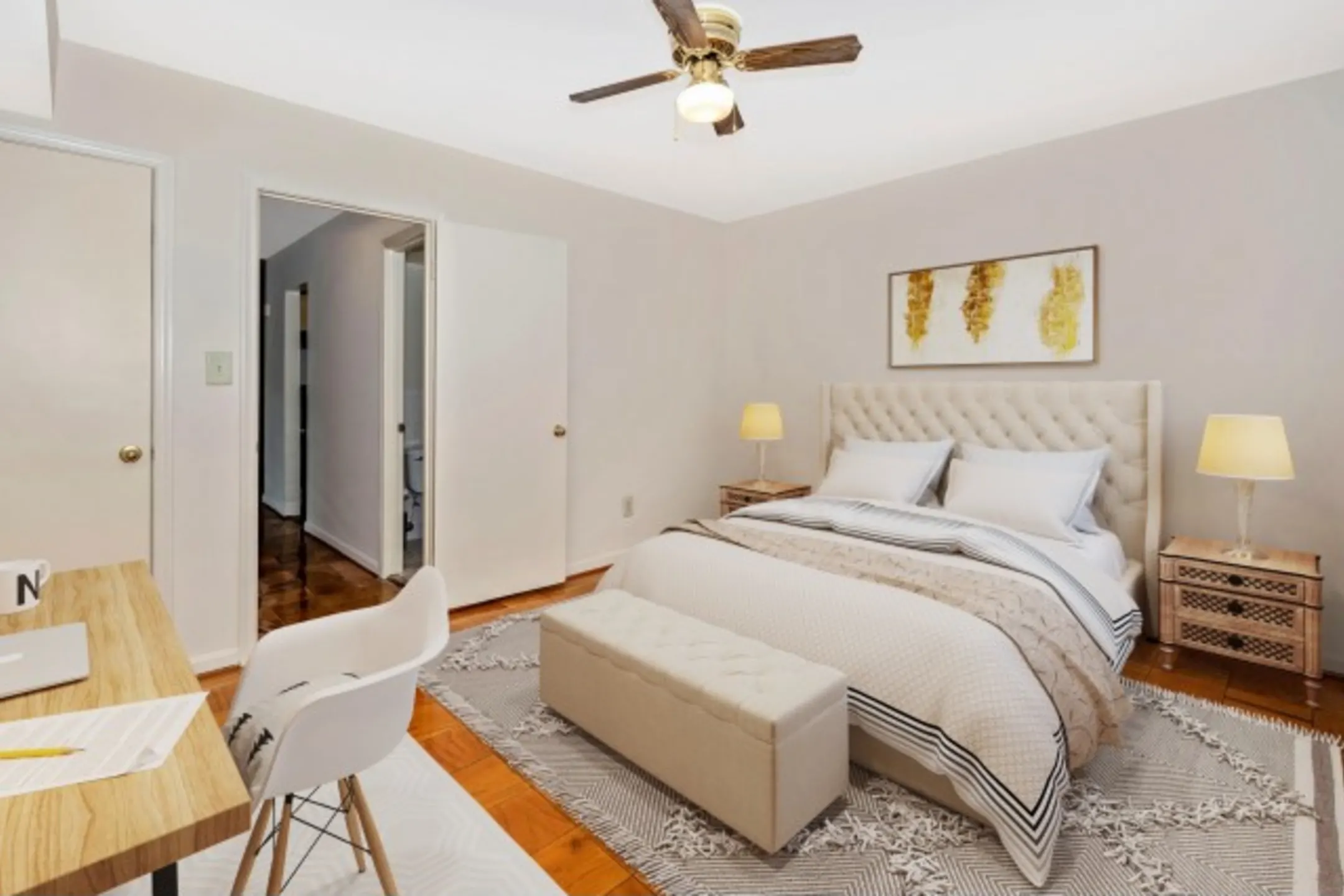 Bedroom - Azalea Apartments - Takoma Park, MD