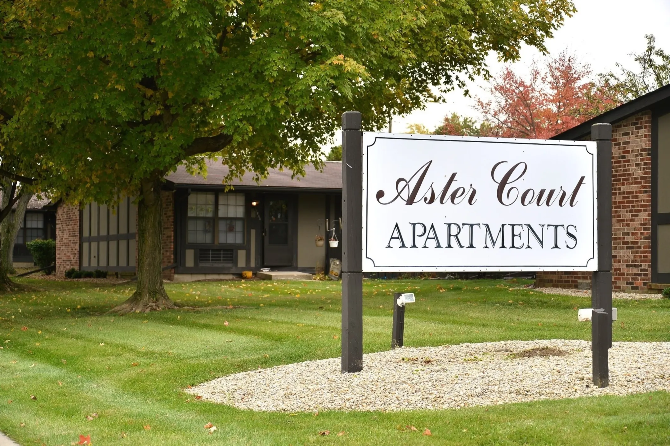 Community Signage - Aster Court Apartments - Springfield, OH