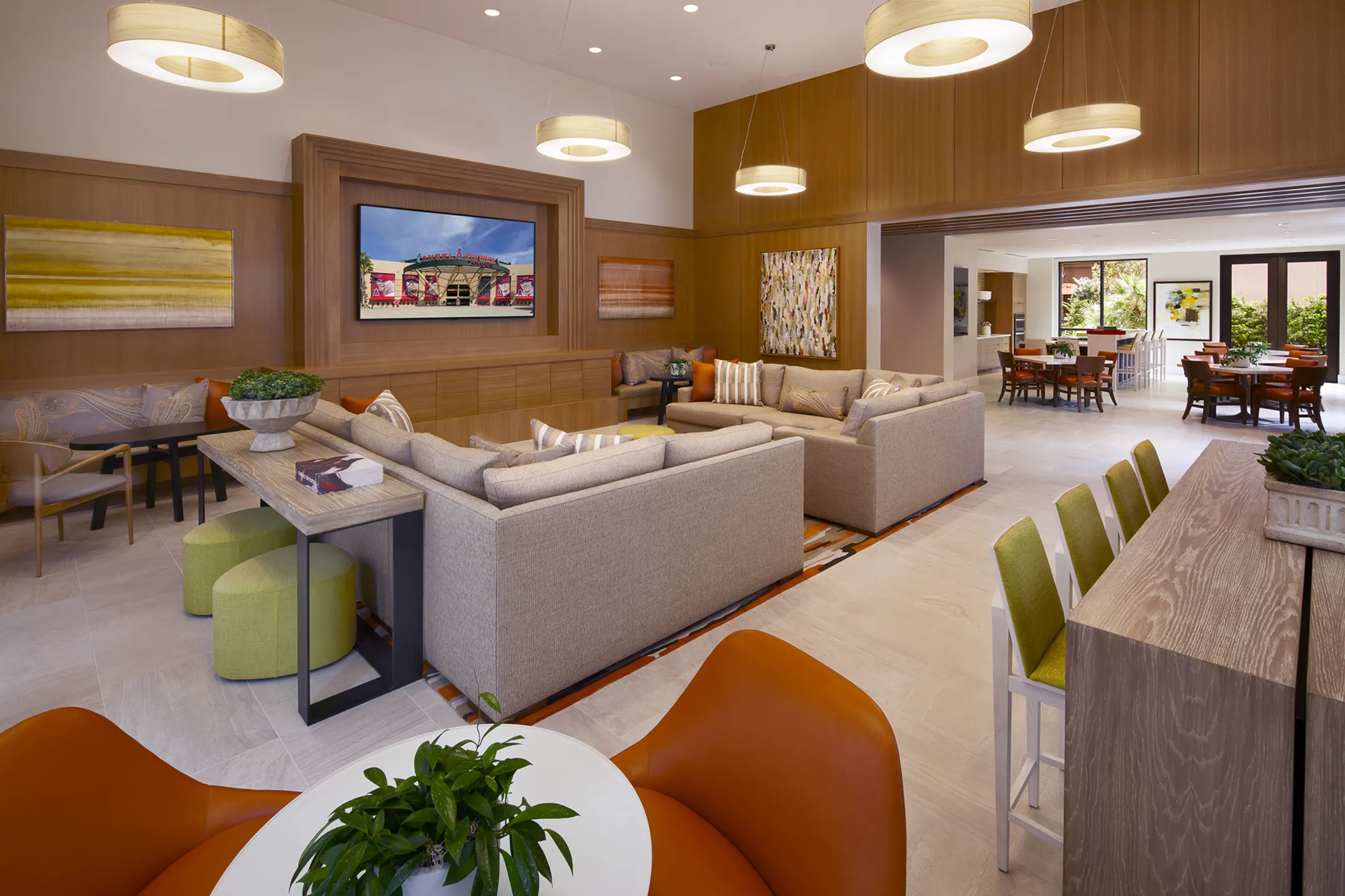 Living Room - Gateway Apartment Homes - Orange, CA