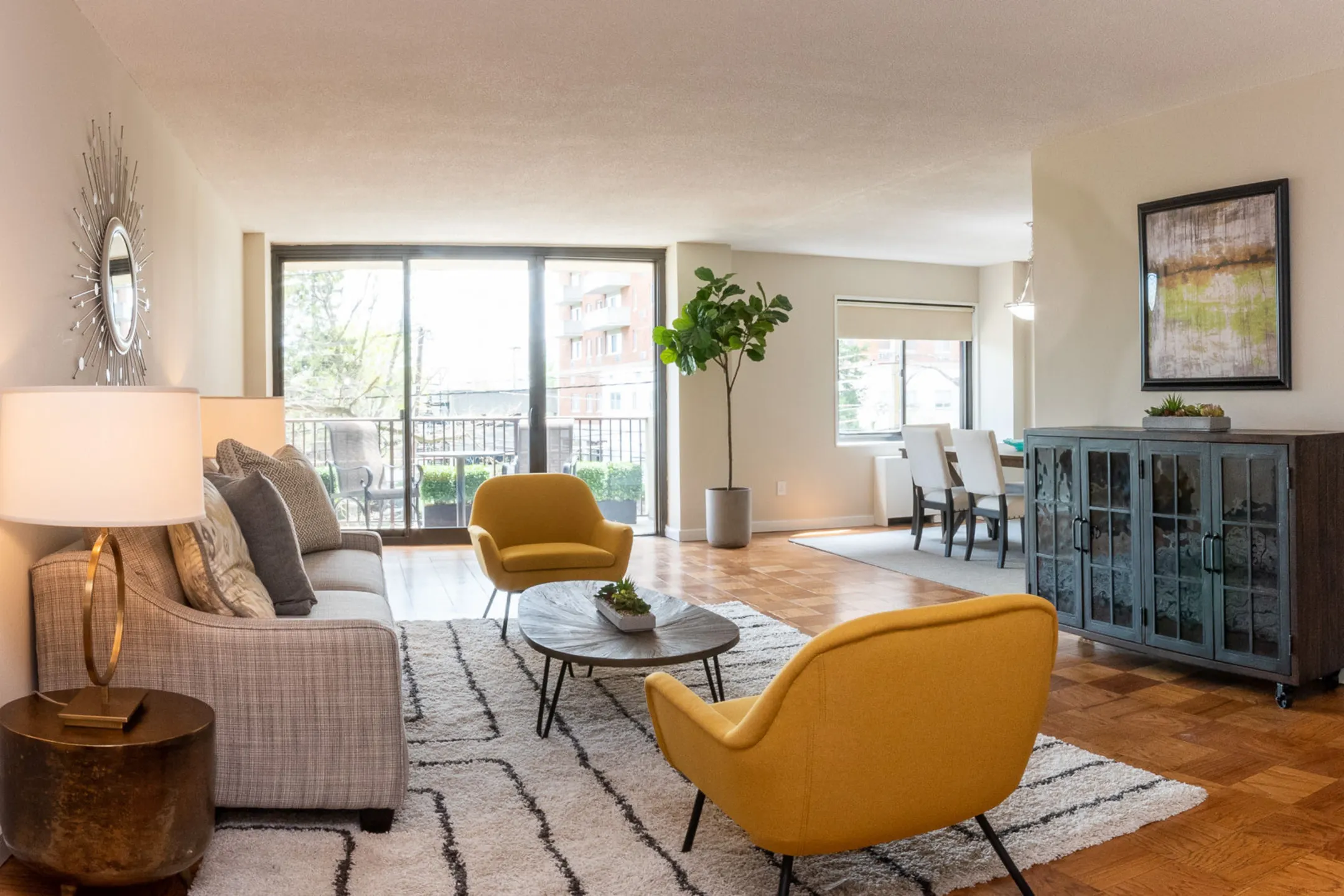 Living Room - The Pierre - Hackensack, NJ