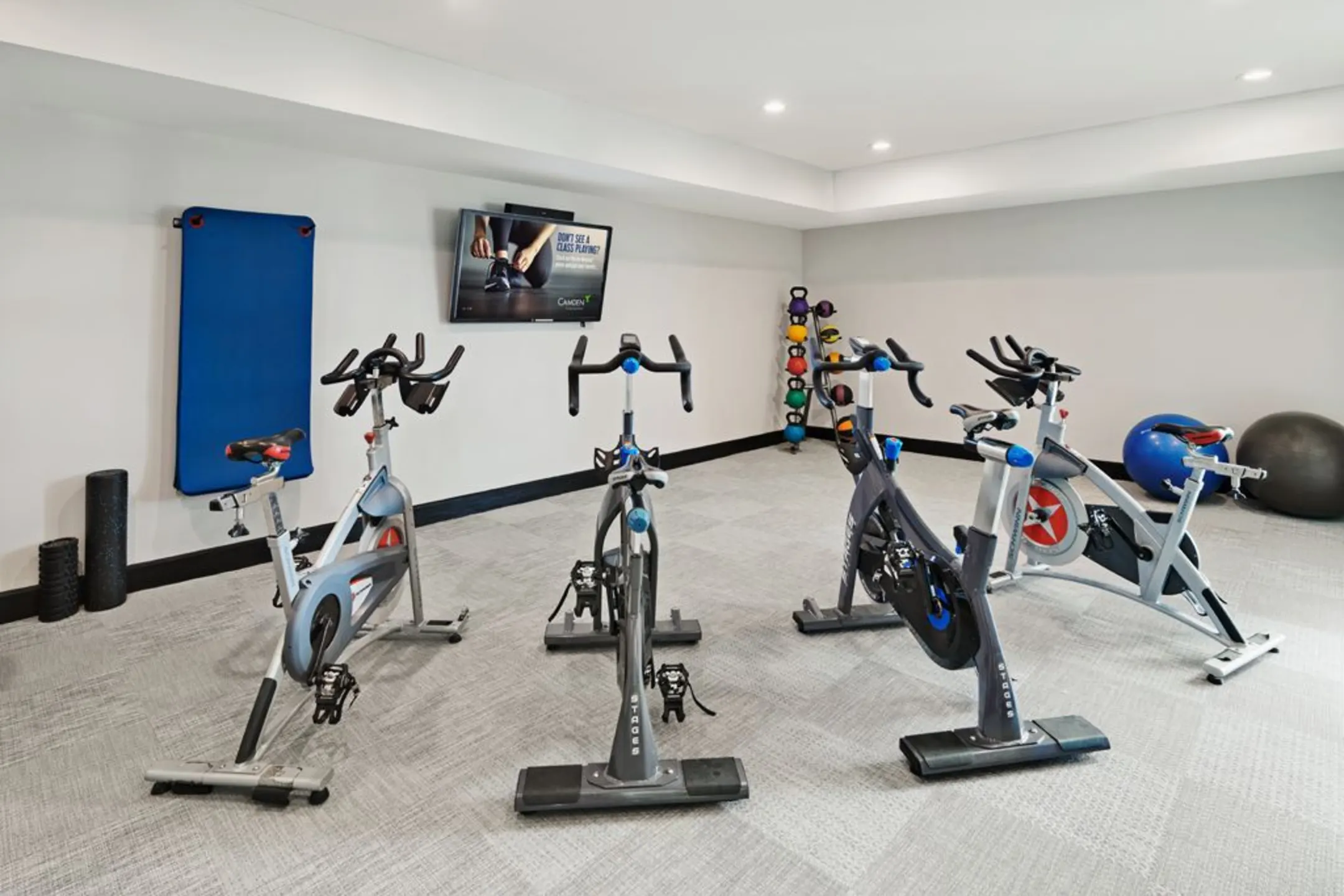 Fitness Weight Room - Camden Design District - Dallas, TX