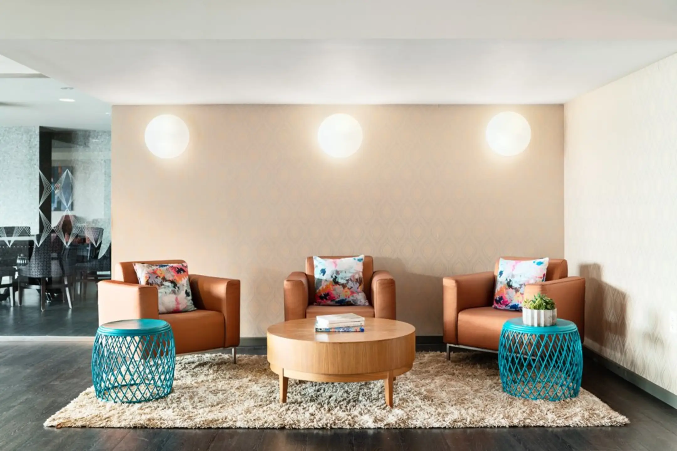 Living Room - Liberty Towers - Jersey City, NJ