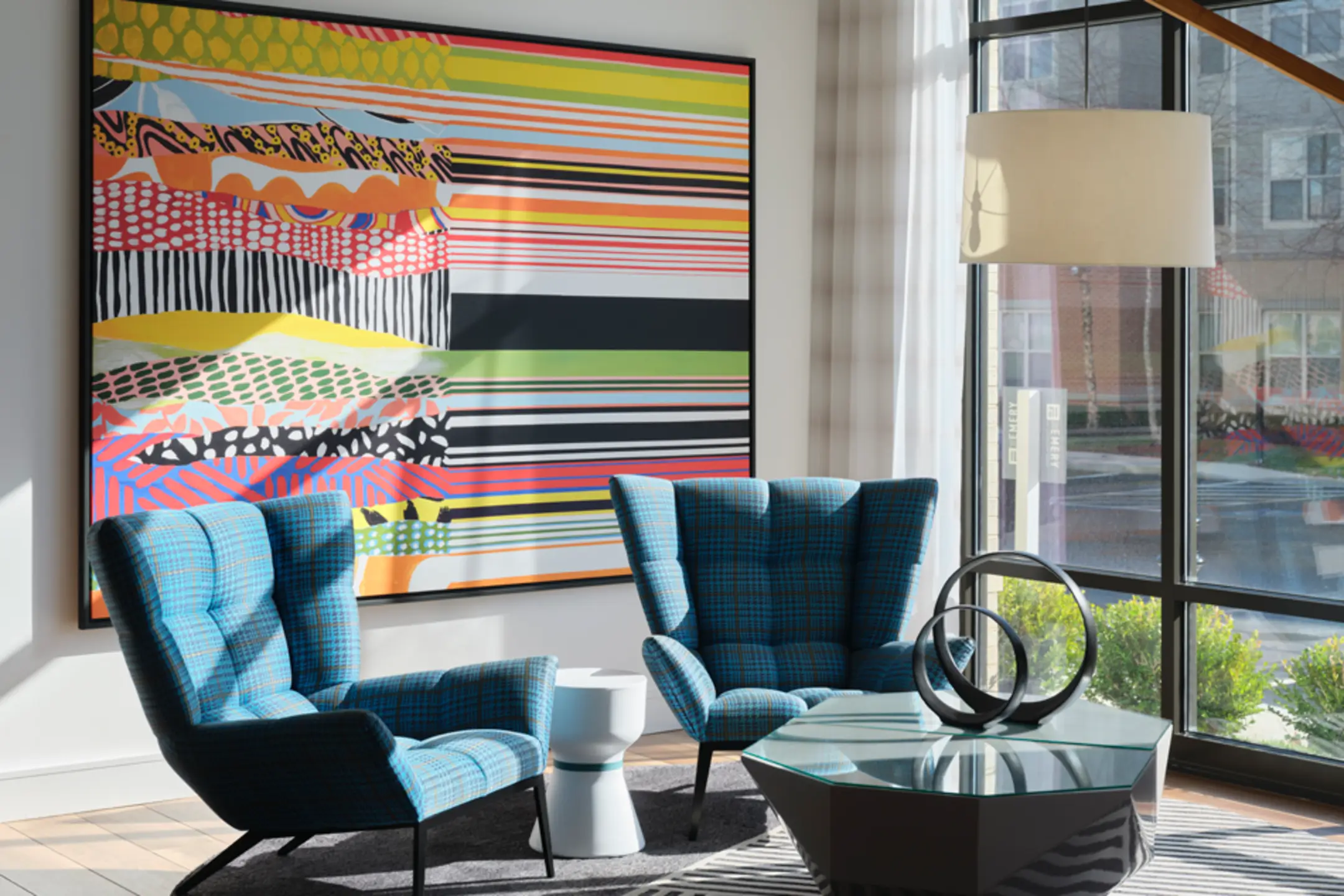Living Room - The Emery at Overlook Ridge - Malden, MA