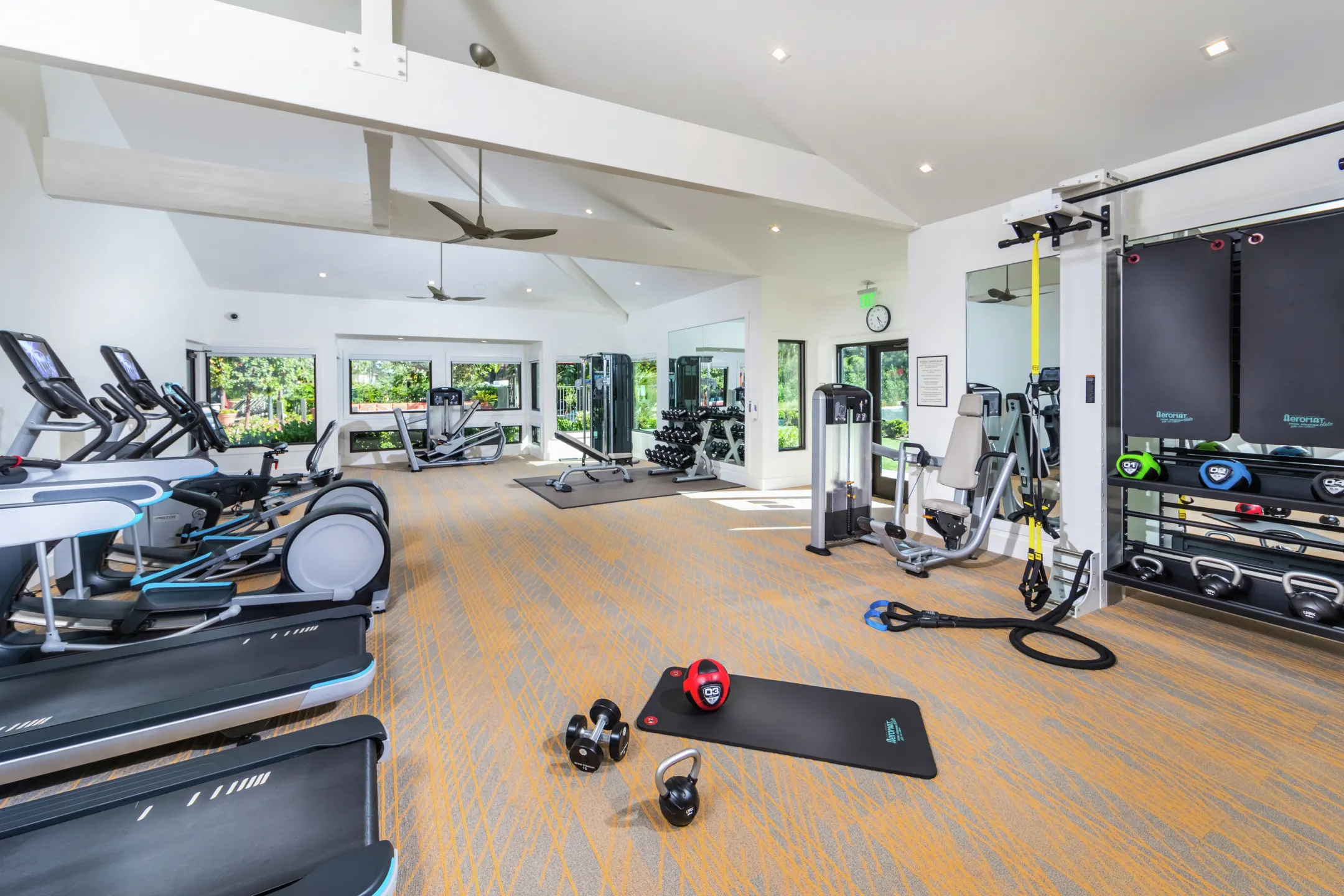 Fitness Weight Room - Seascape Apartment Homes - Carlsbad, CA