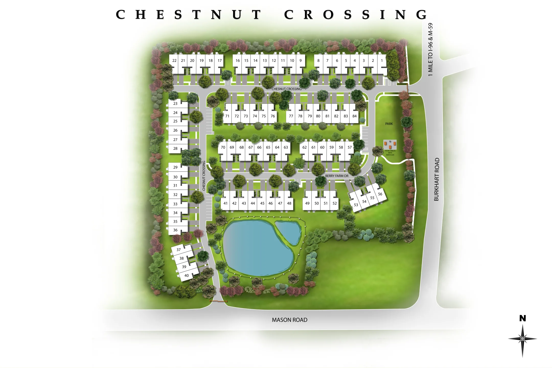 Chestnut Crossing Apartments Howell, MI 48843