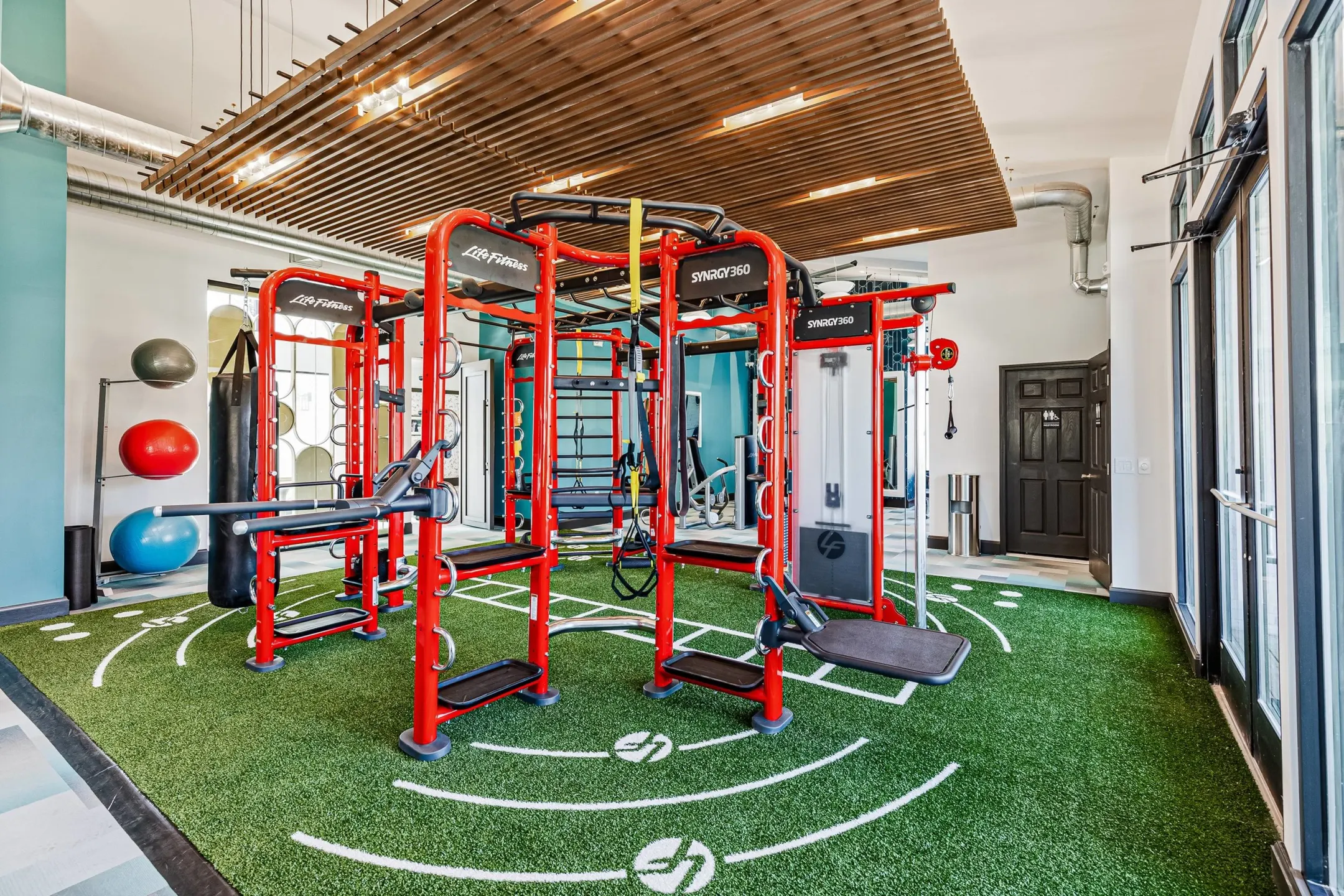 Fitness Weight Room - Fieldpointe of St. Louis - Saint Louis, MO