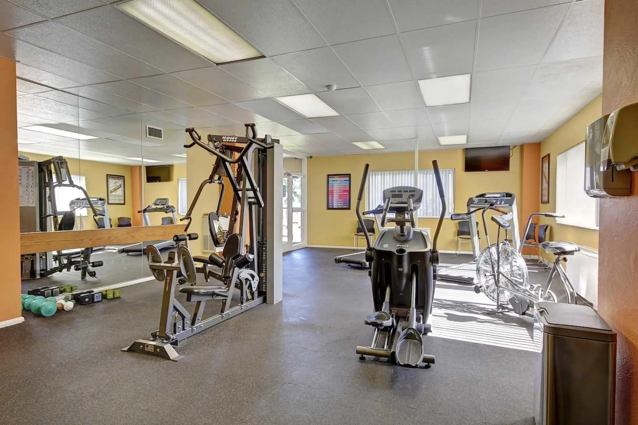 Fitness Weight Room - Marine Towers West - Lakewood, OH