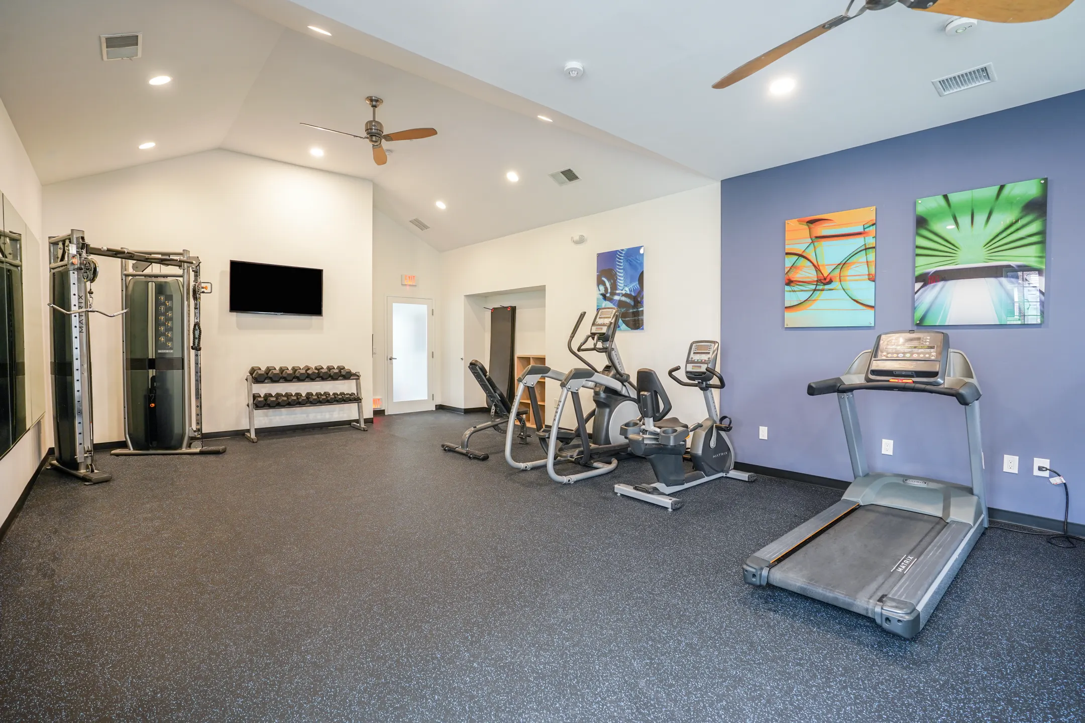 Fitness Weight Room - Norris Hills Apartments - Norristown, PA