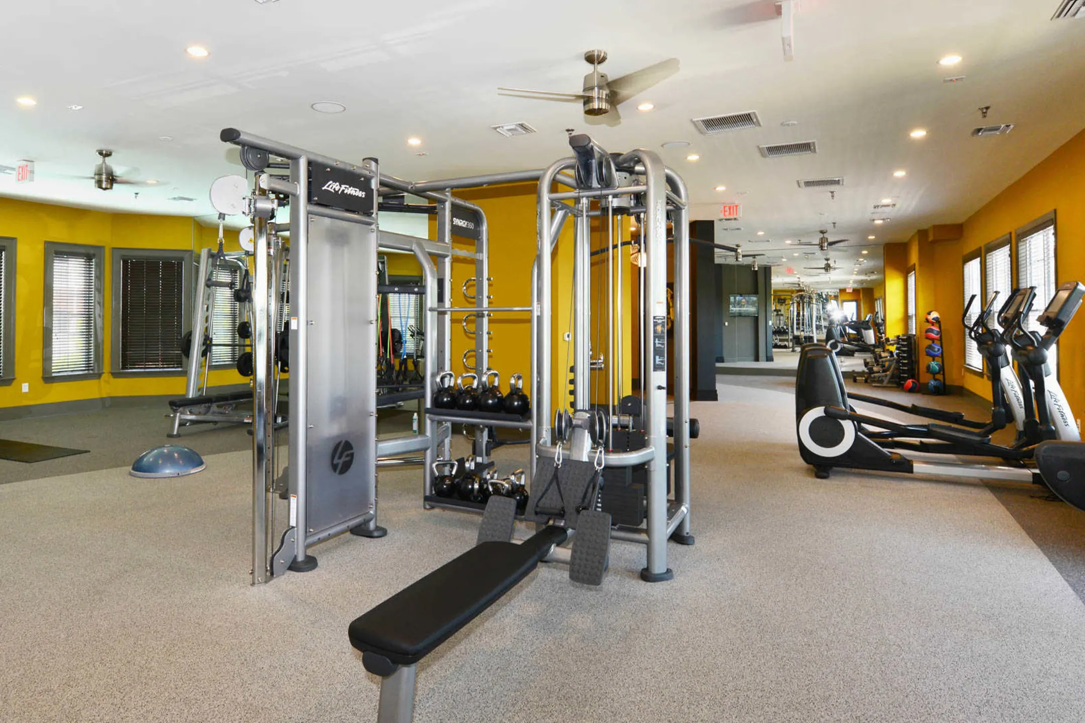 Fitness Weight Room - Reserve at Potomac Yard - Alexandria, VA