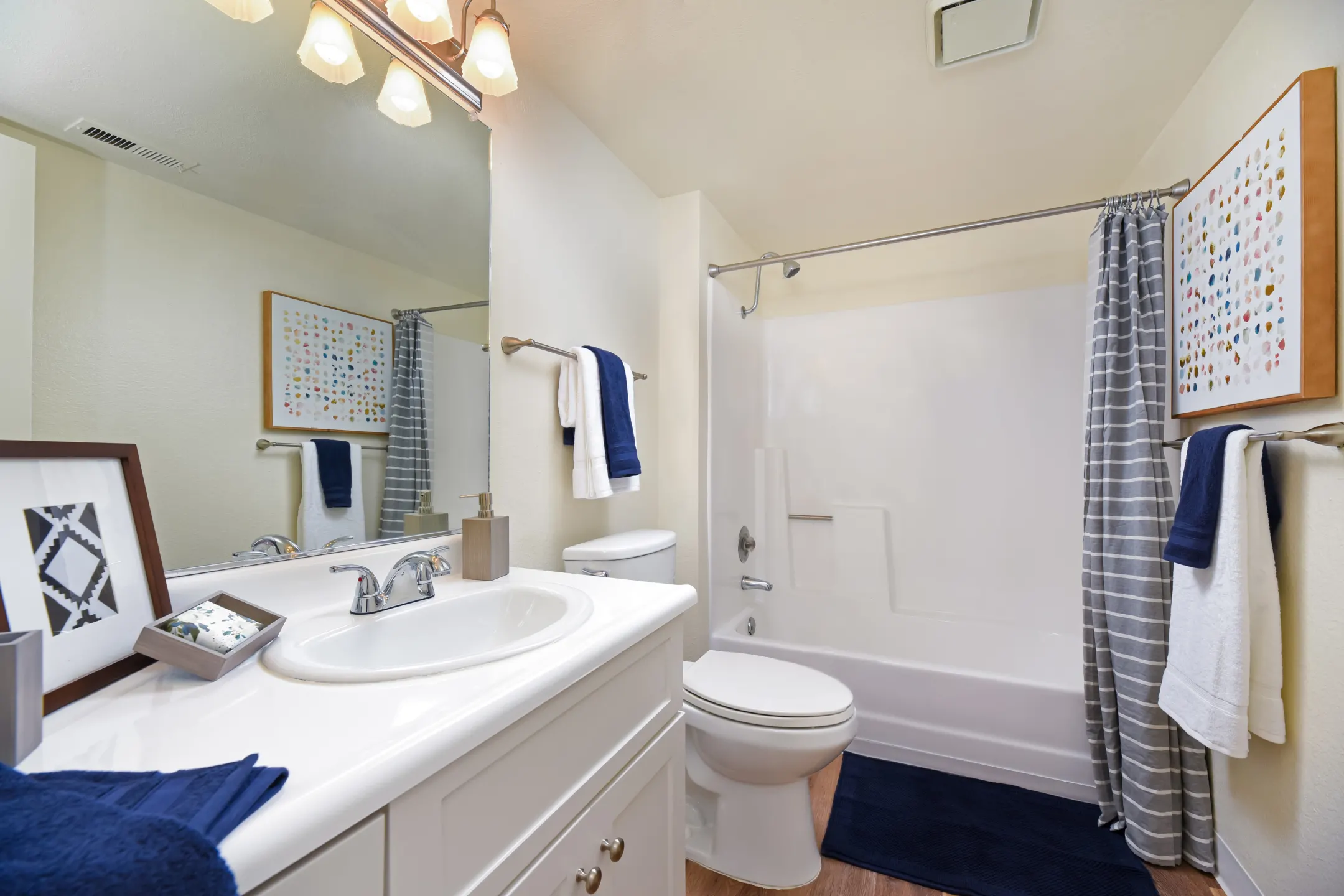 Bathroom - Diamond Hillside Apartments - Pittsburg, CA