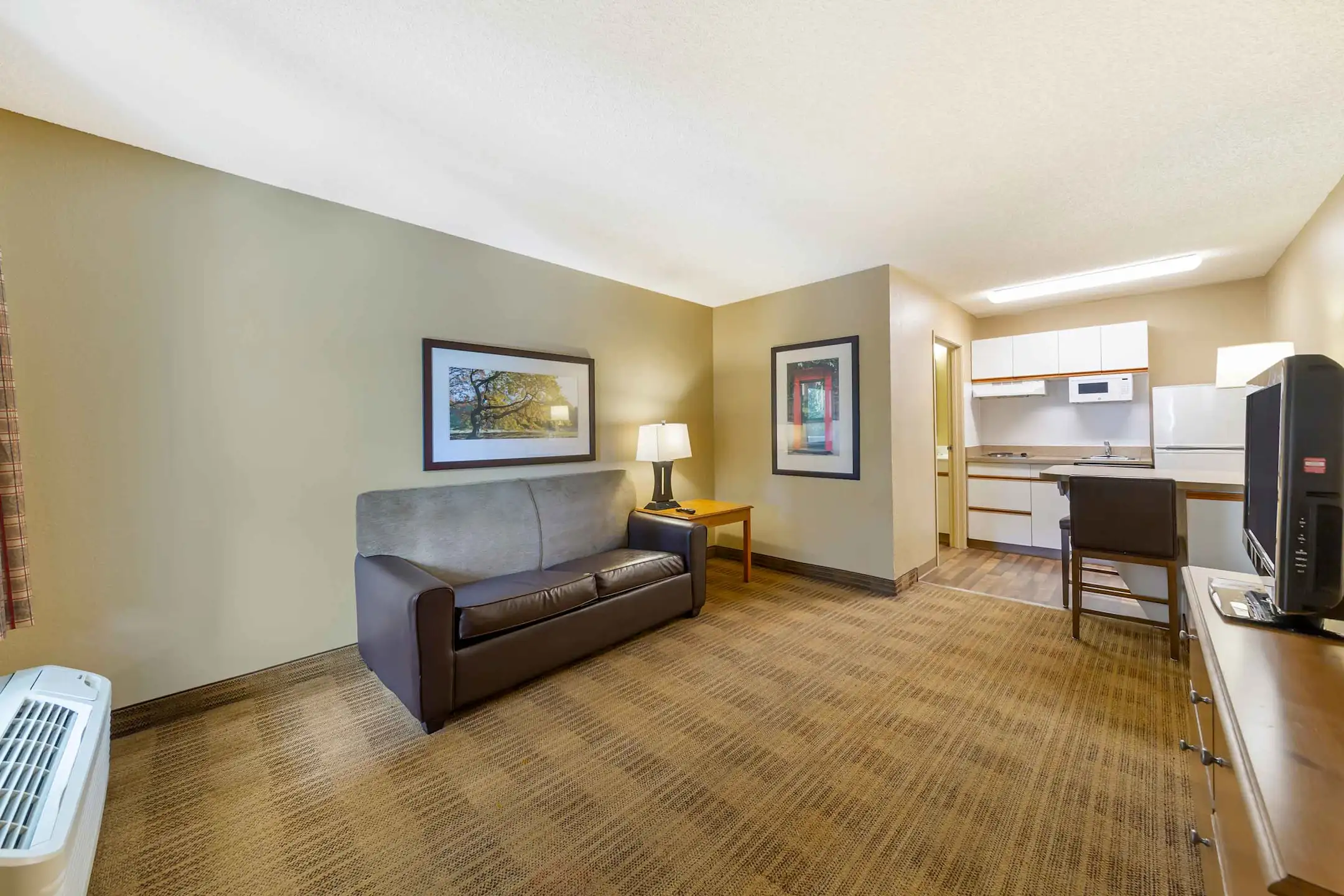 Living Room - Furnished Studio - Boca Raton - Commerce - Boca Raton, FL
