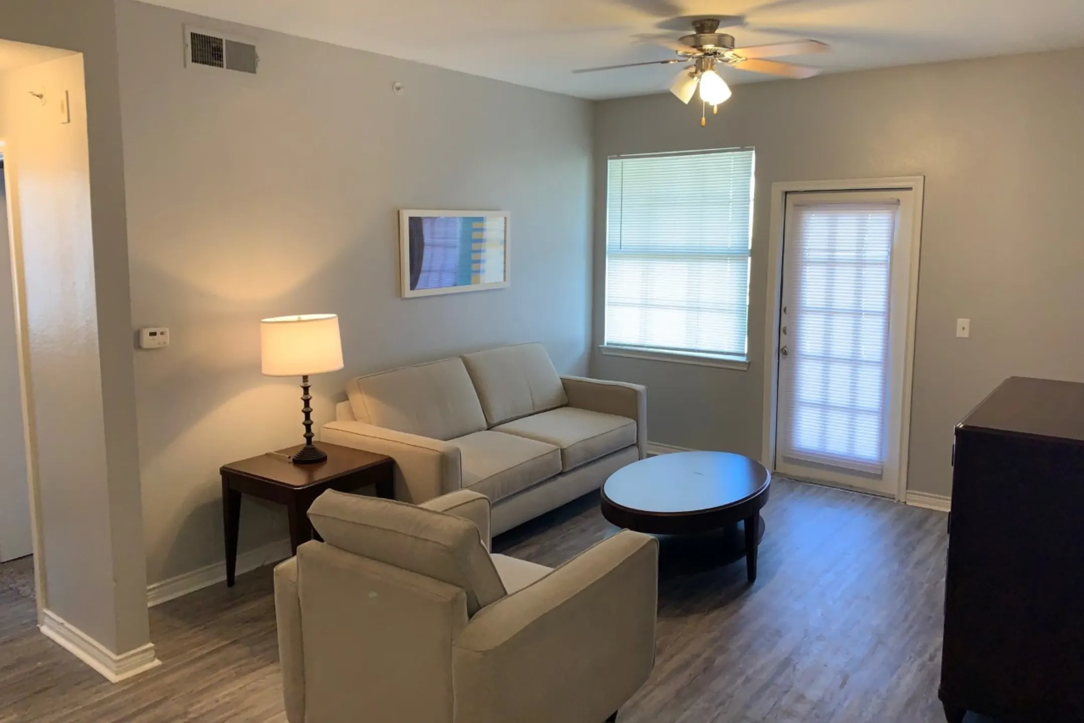Living Room - Port Royal Apartment Homes - San Antonio, TX