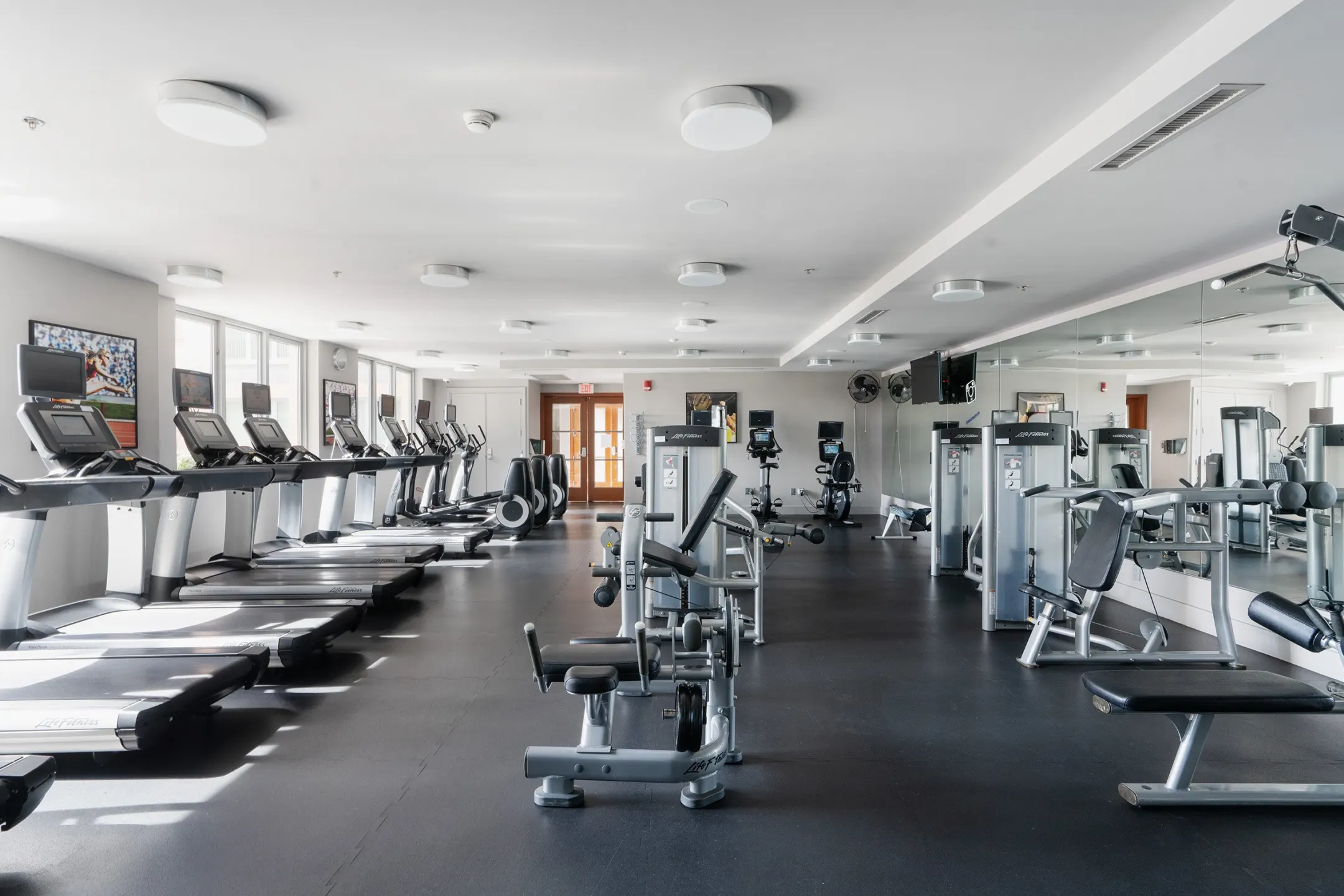 Fitness Weight Room - RiverTrace at Port Imperial - West New York, NJ