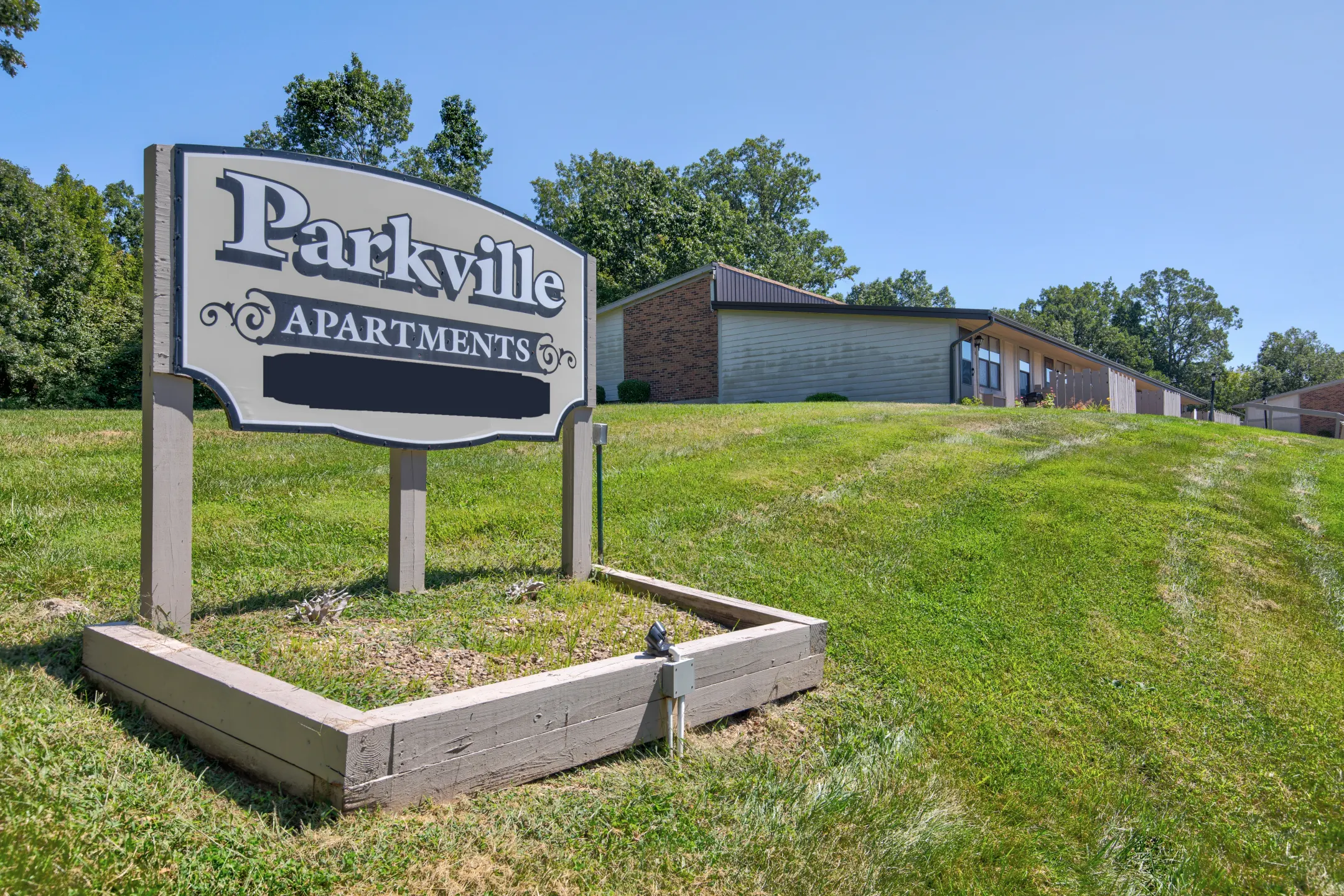 Community Signage - Parkville Apartments - Parkersburg, WV