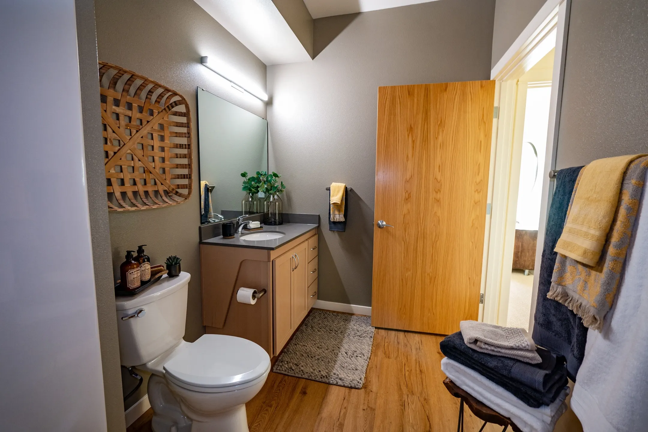 Bathroom - Amazon Corner Apartments - Eugene, OR
