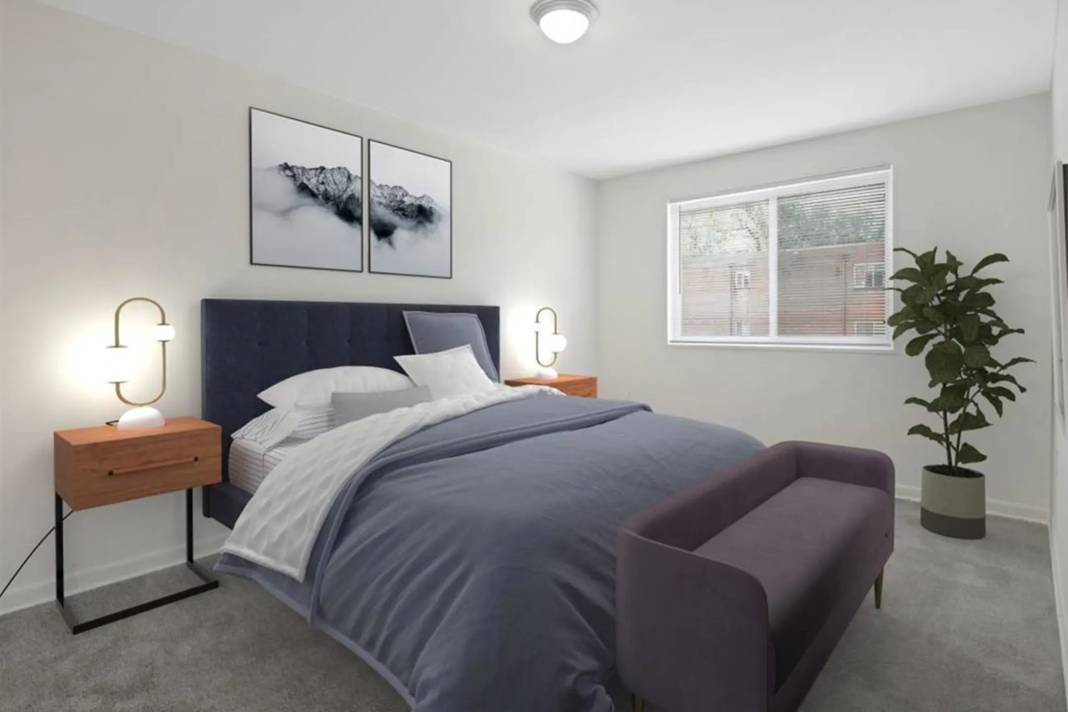 Bedroom - Fairmont Gardens Apartments - Annandale, VA
