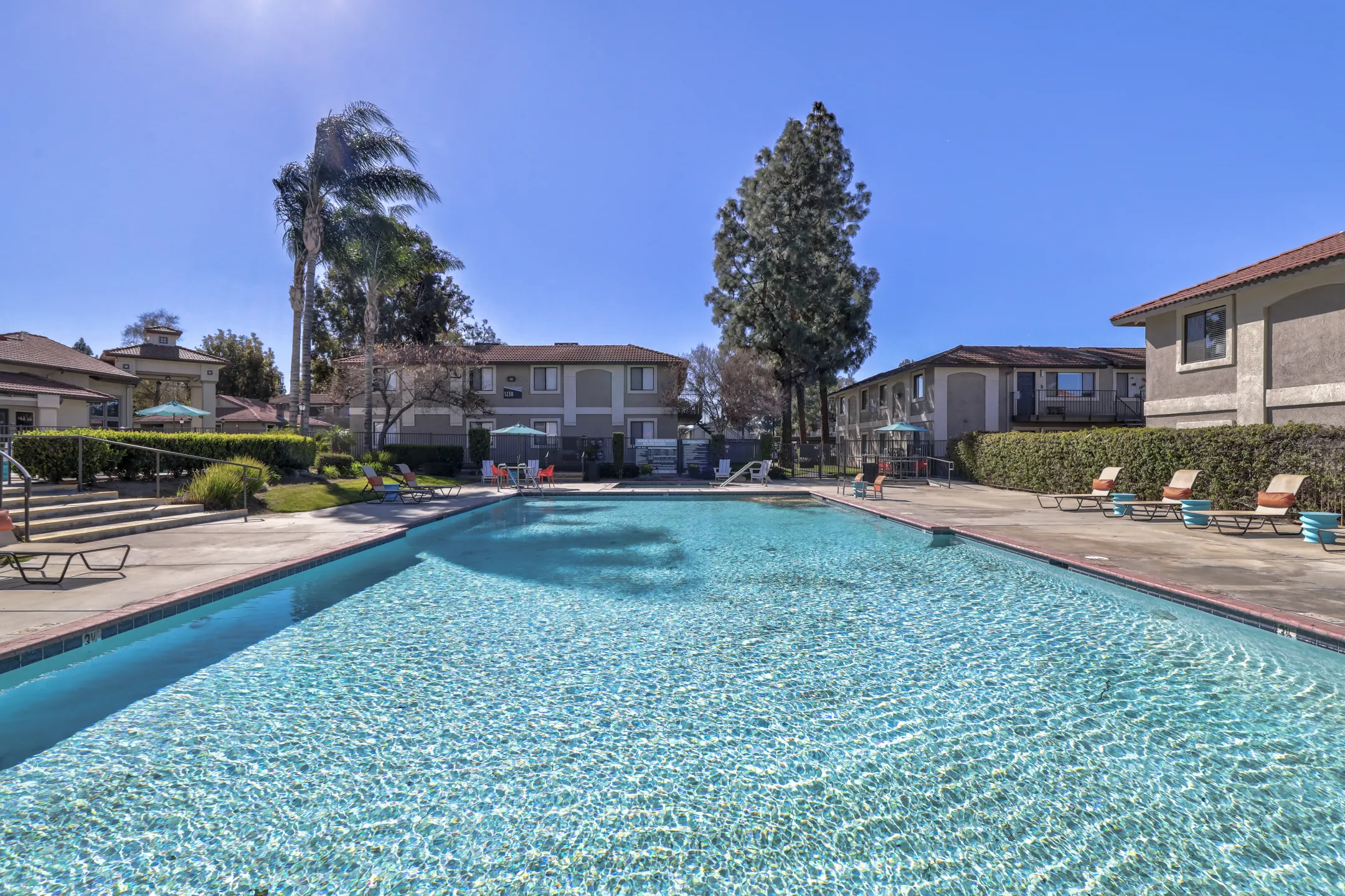 Pool - Berkdale Apartments - Riverside, CA