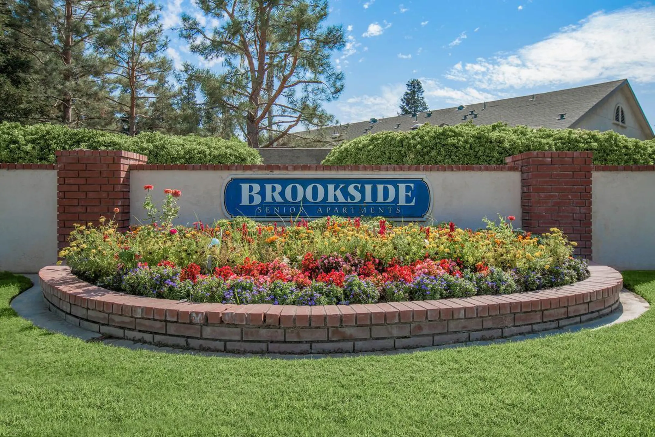 Community Signage - Brookside Senior Apartments - Bakersfield, CA