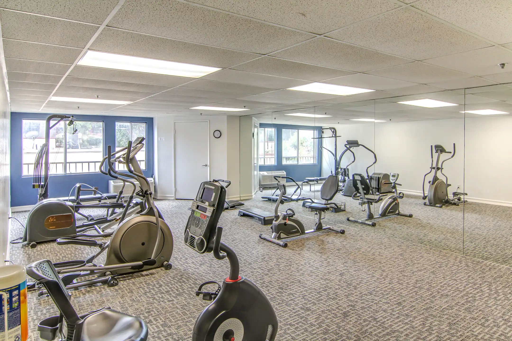 Fitness Weight Room - Villa Pacifica Senior Apartments - San Diego, CA