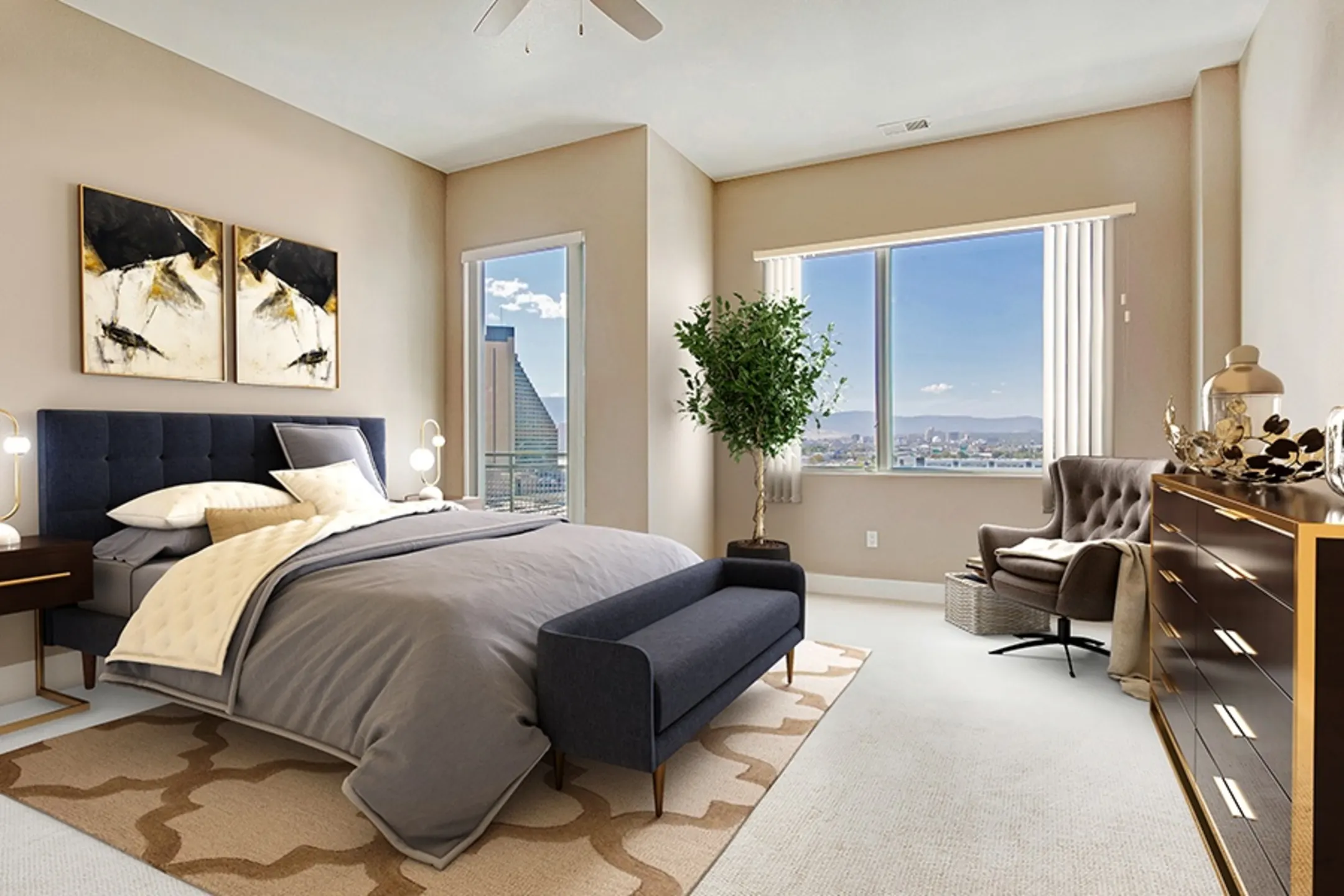 Bedroom - The Deco - Sparks, NV
